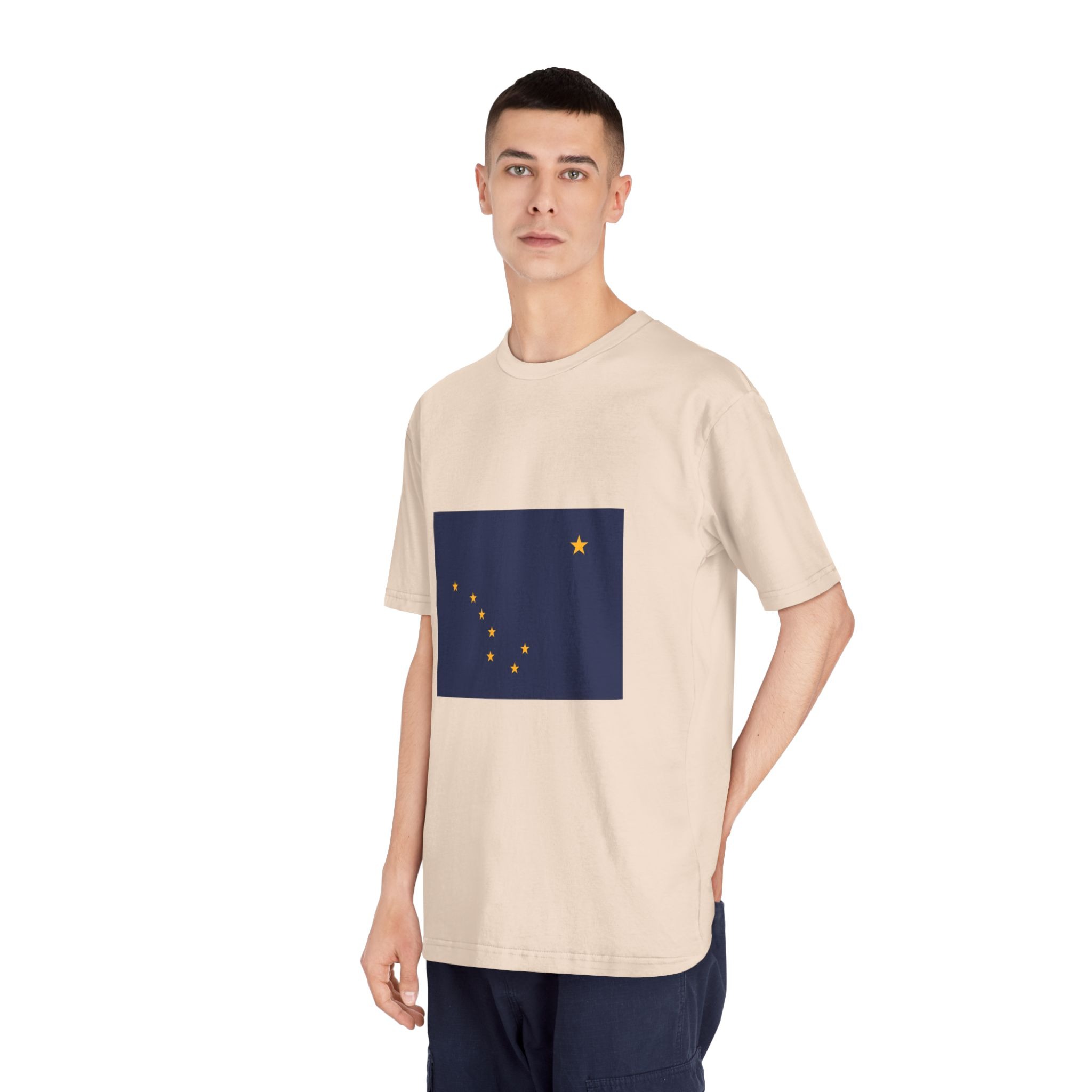 Flag of Alaska Unisex Classic Crewneck T Shirt - Image 12
