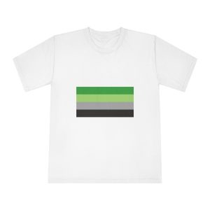 Aromantic Flag Unisex Classic Crewneck T Shirt