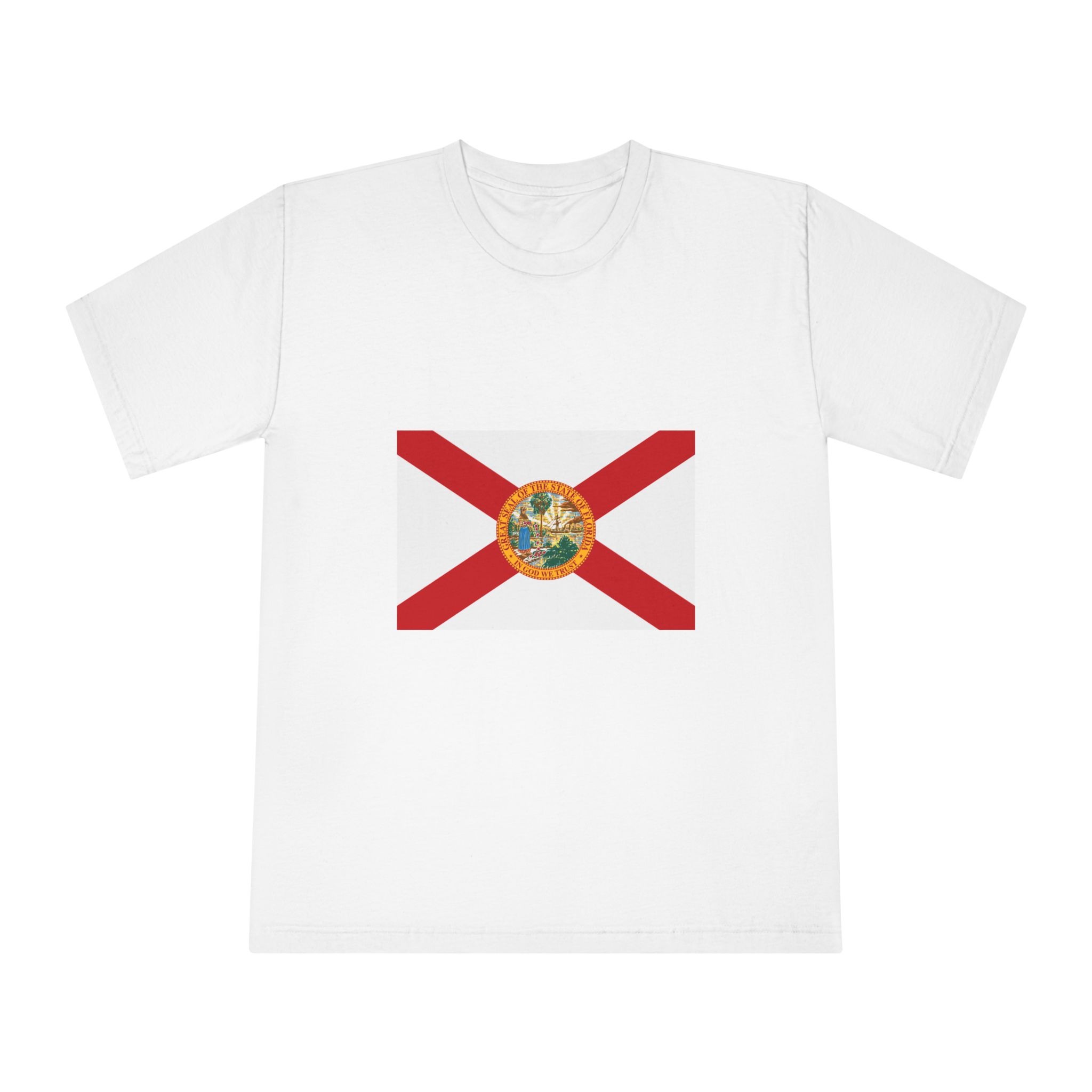 Flag of Florida Unisex Classic Crewneck T Shirt