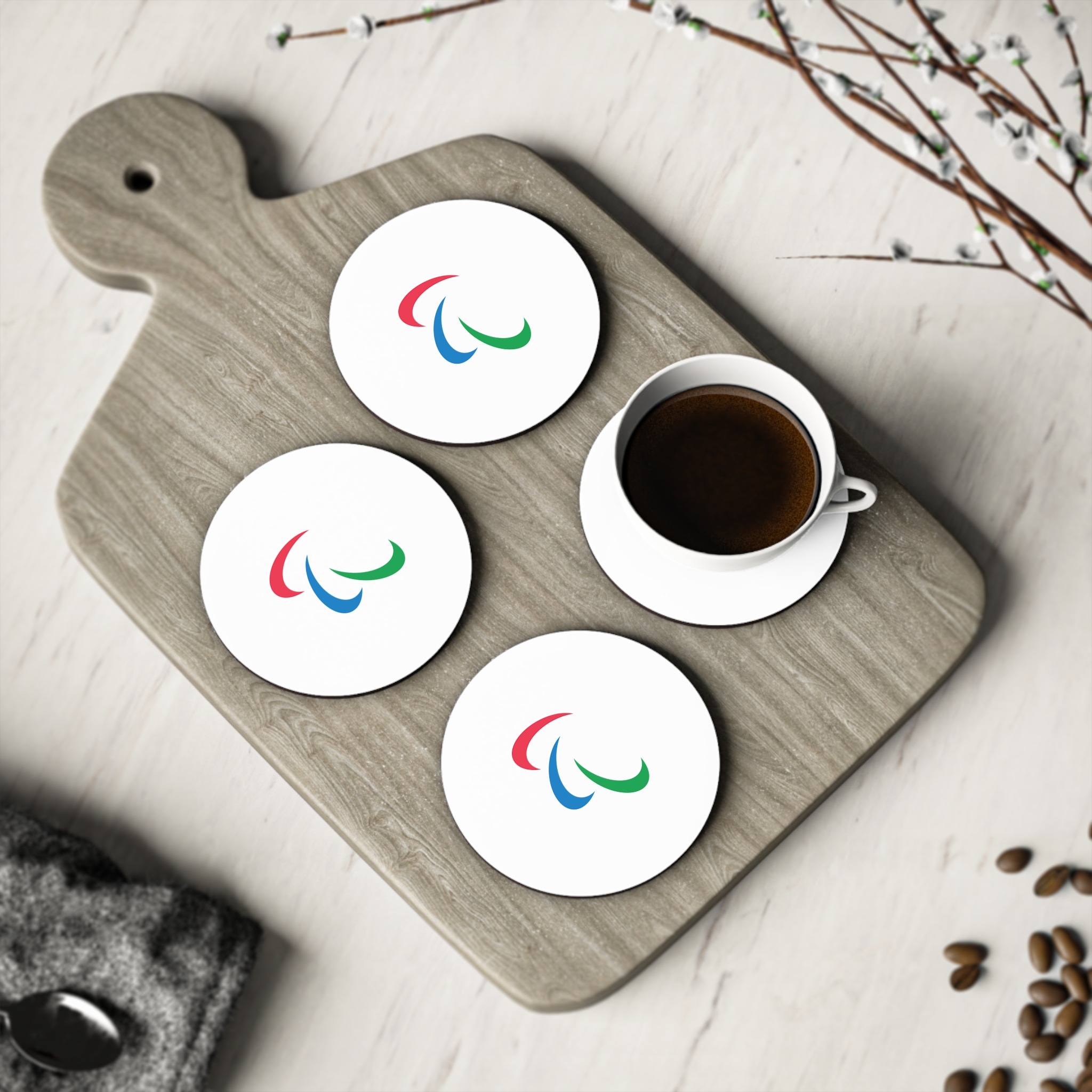 Paralympic Flag (2019) Coasters - Image 4