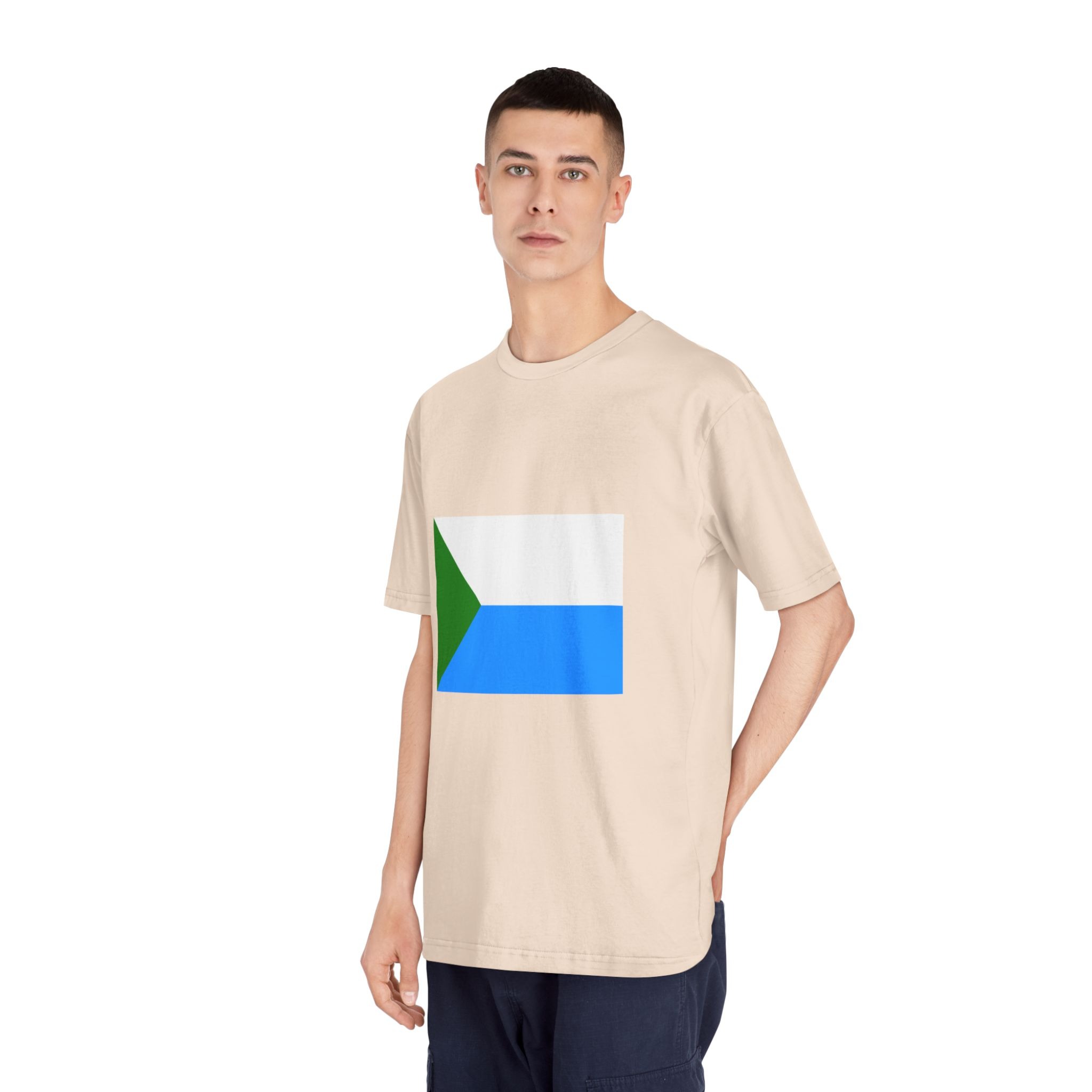 Flag of Khabarovsk Krai Unisex Classic Crewneck T Shirt - Image 12