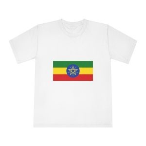 Flag of Ethiopia Unisex Classic Crewneck T Shirt