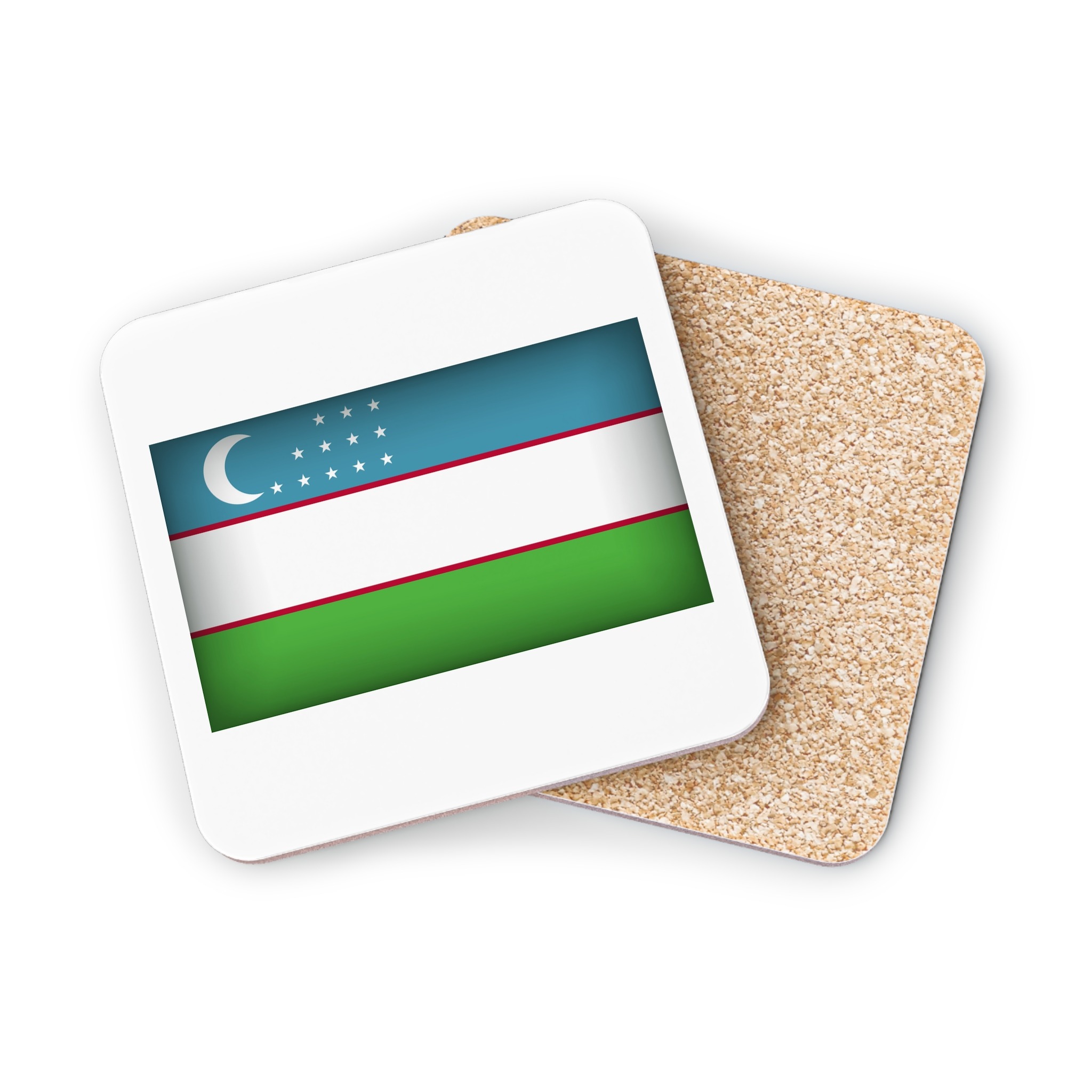 Uzbekistan Flag Coasters - Image 6
