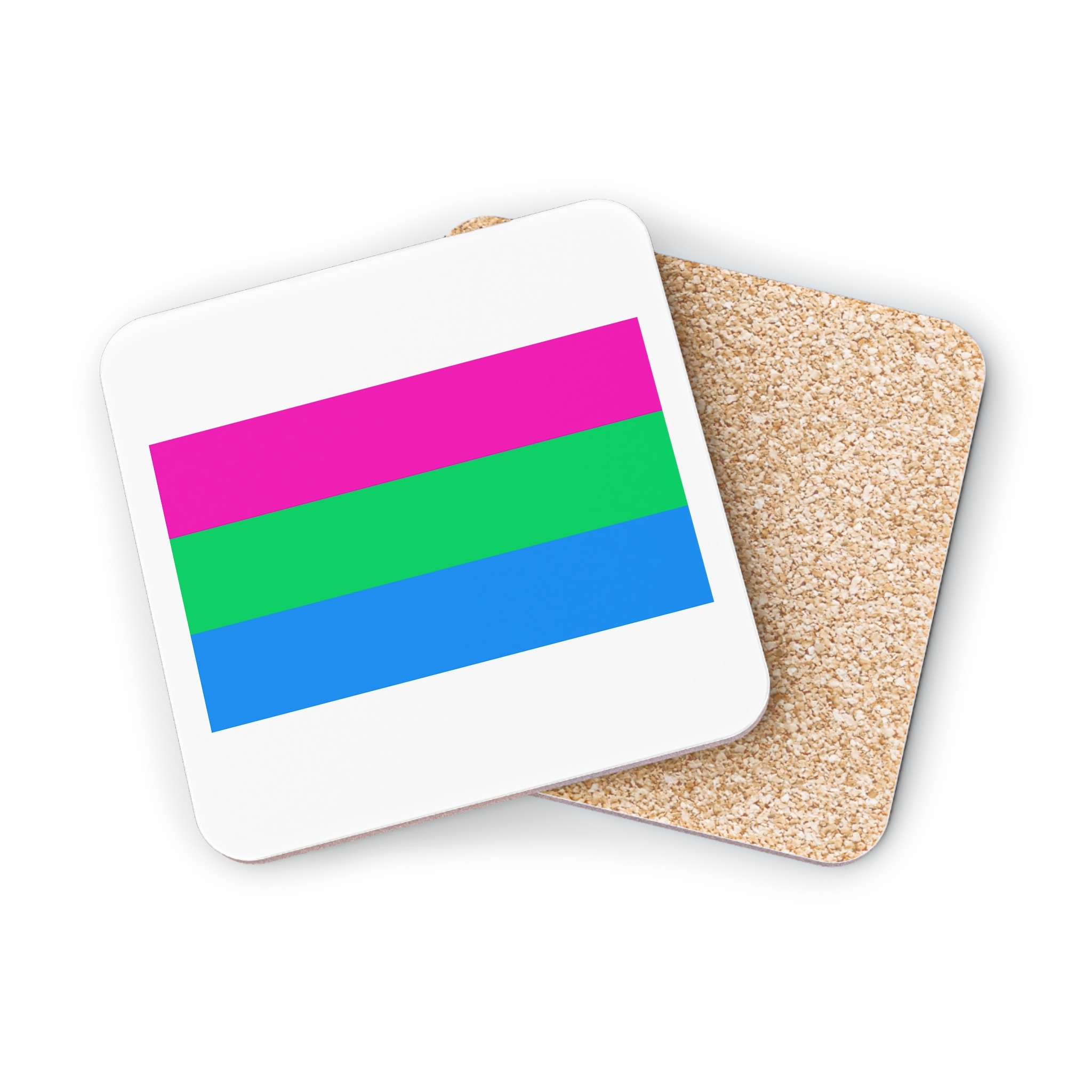 Polysexuality Pride Flag Coasters - Image 6