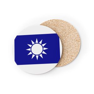 Naval Jack Republic China Coasters