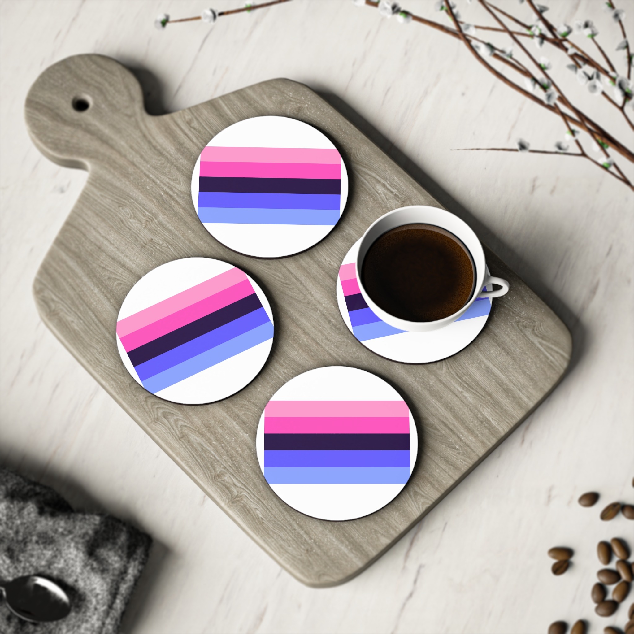 Omnisexuality Flag Coasters - Image 4