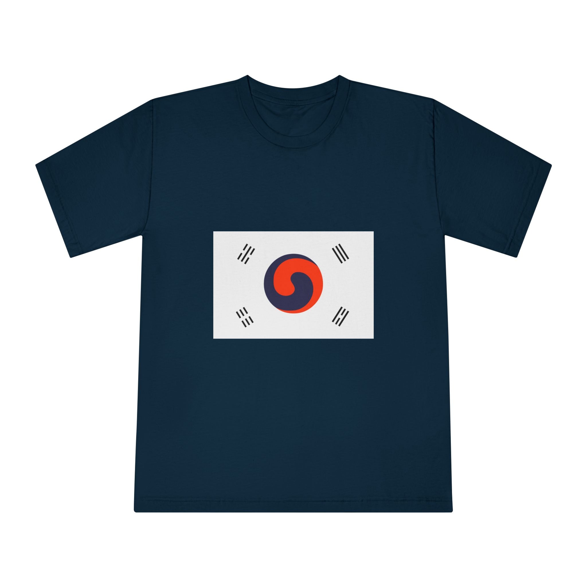 Flag of Korea 1882 1910 Unisex Classic Crewneck T Shirt - Image 17