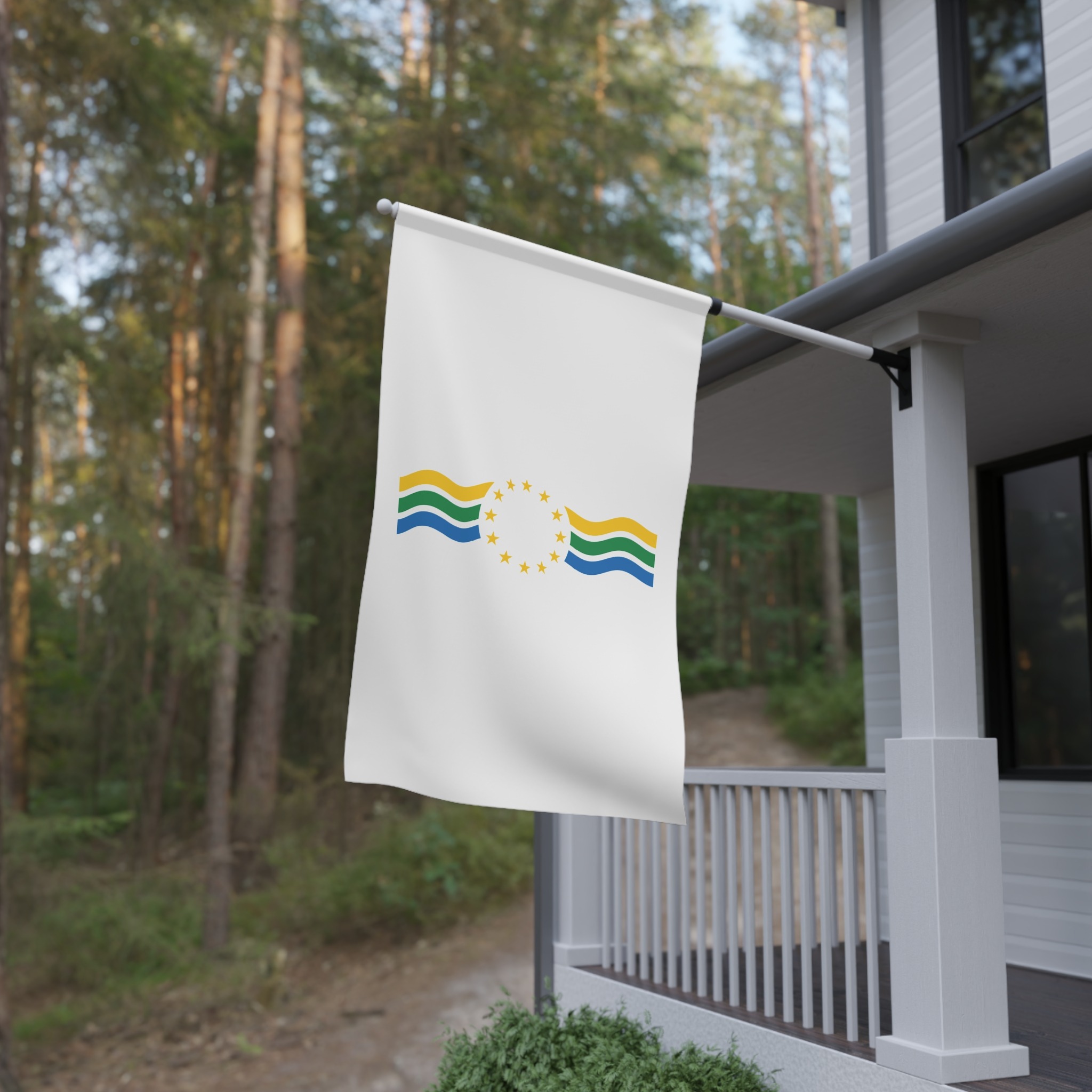 Flag of Los Ríos, Chile House Banner - Image 4