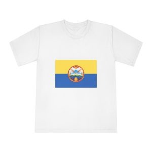 Flag of Krabi (blue Yellow) Unisex Classic Crewneck T Shirt