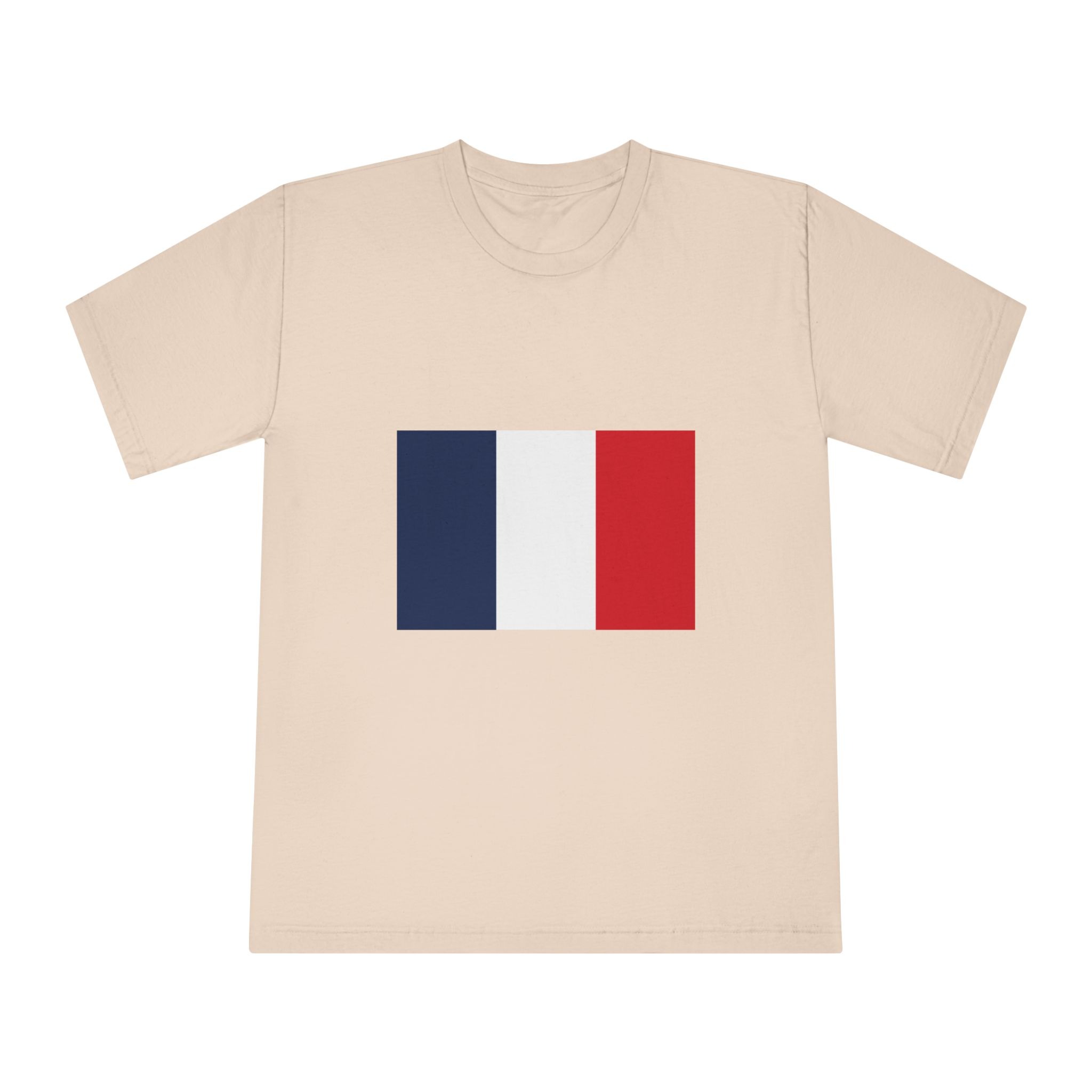 Flag of France Unisex Classic Crewneck T Shirt - Image 9