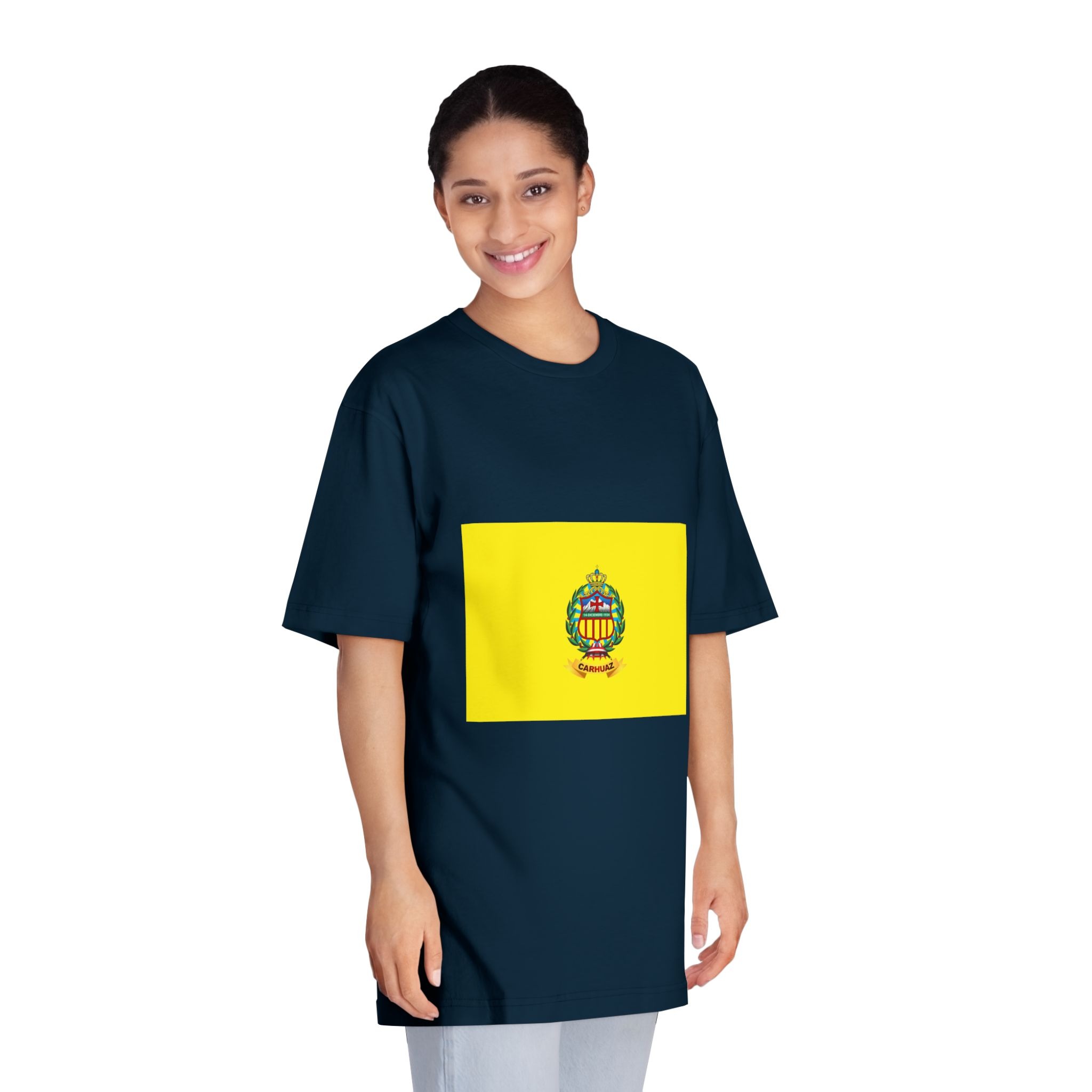 Bandera de Carhuaz Unisex Classic Crewneck T Shirt - Image 19