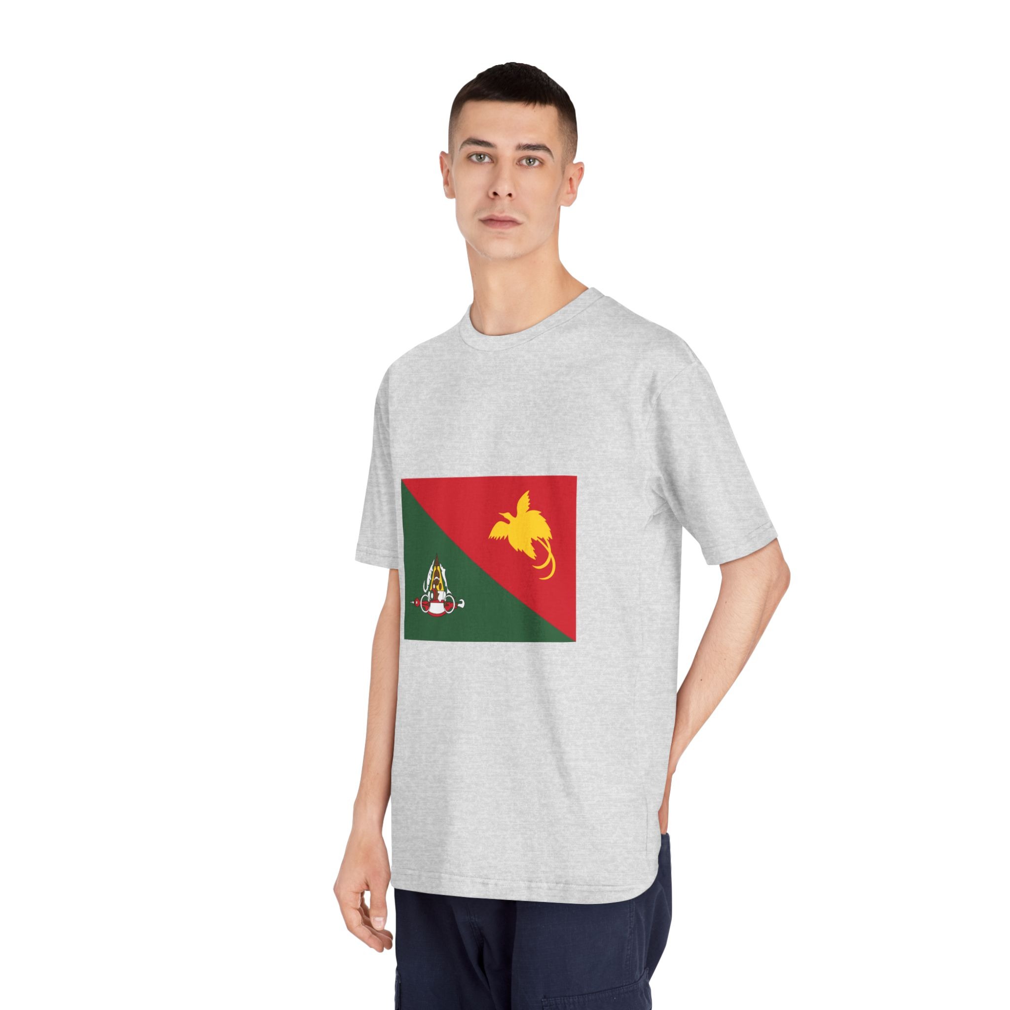 Flag of East Sepik Unisex Classic Crewneck T Shirt - Image 16