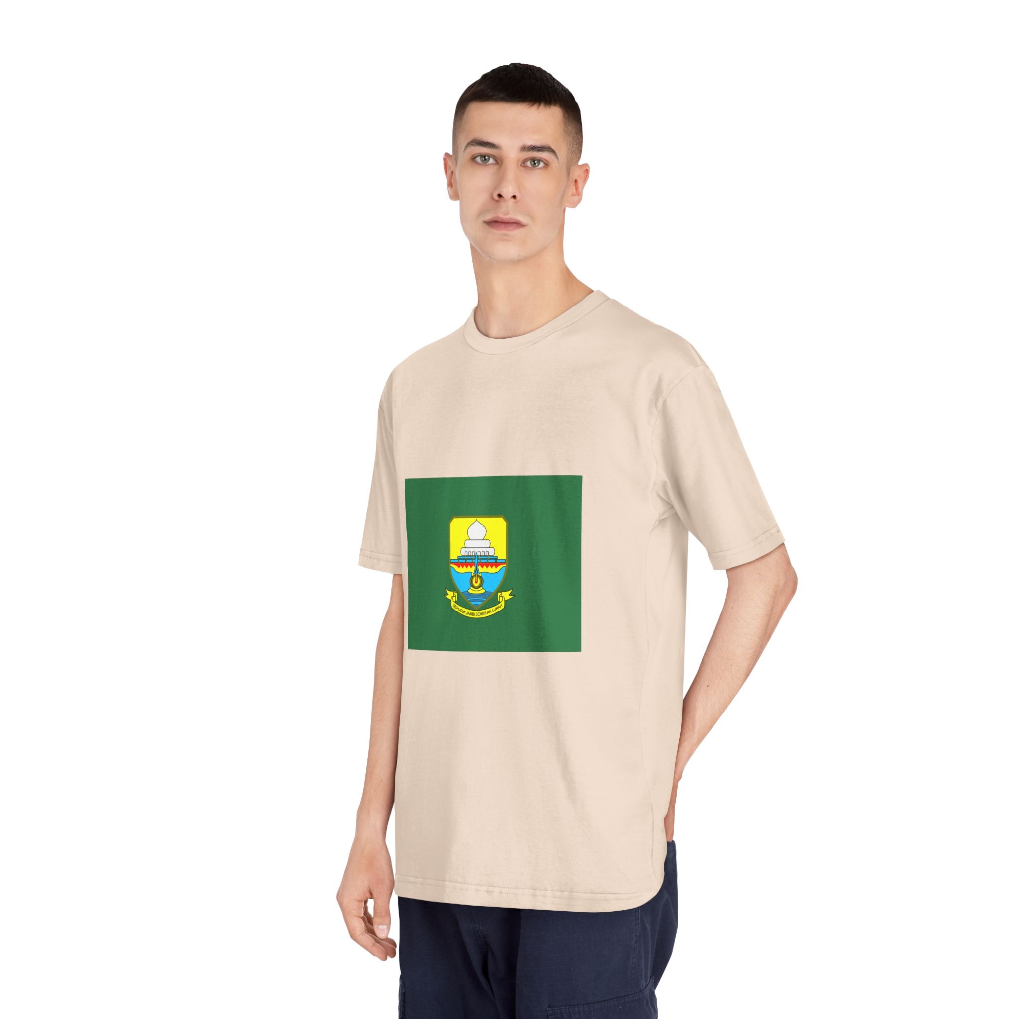 Flag of Jambi Unisex Classic Crewneck T Shirt - Image 12