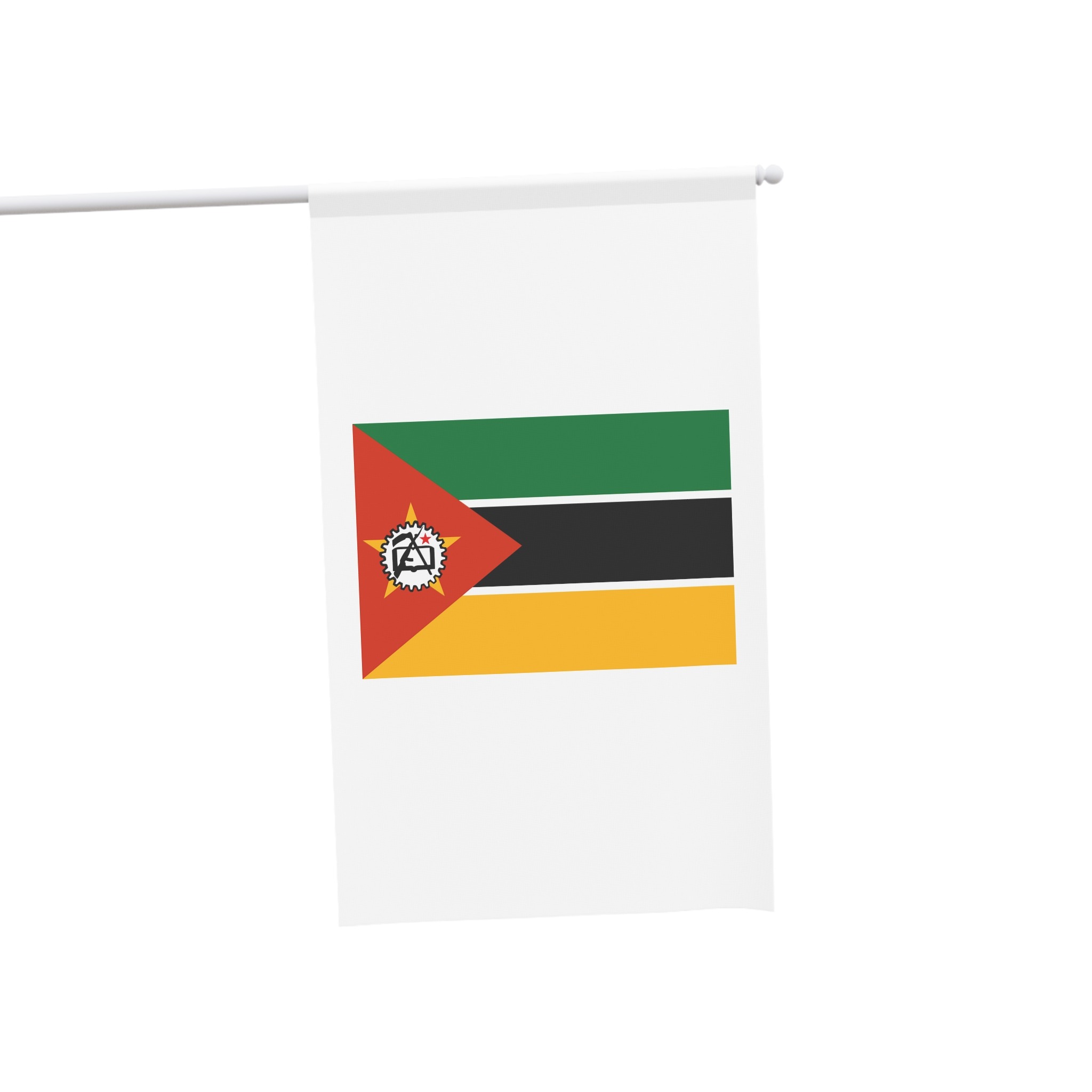 Flag of Mozambique 1983 House Banner - Image 3