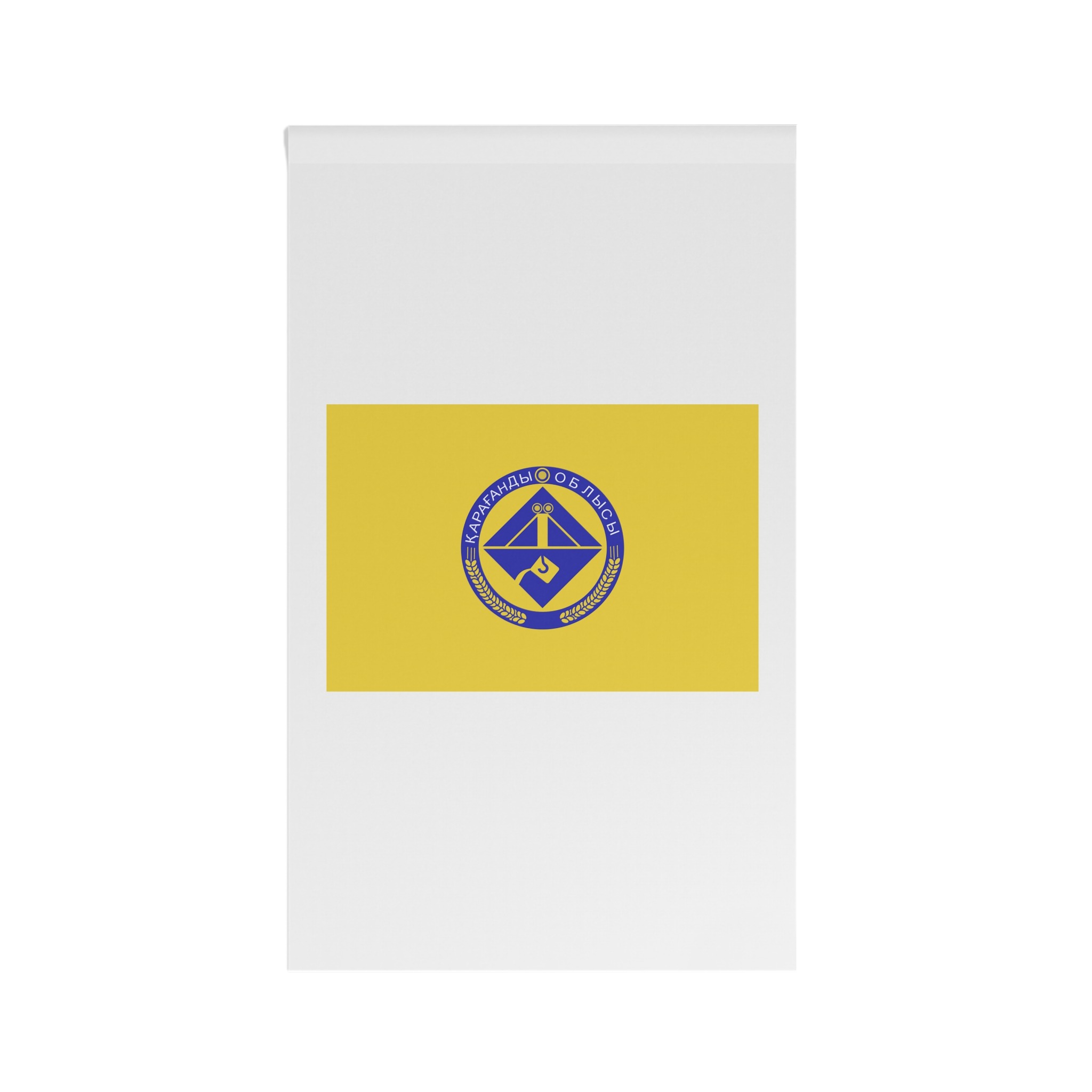 Flag of Karagandy Oblast House Banner