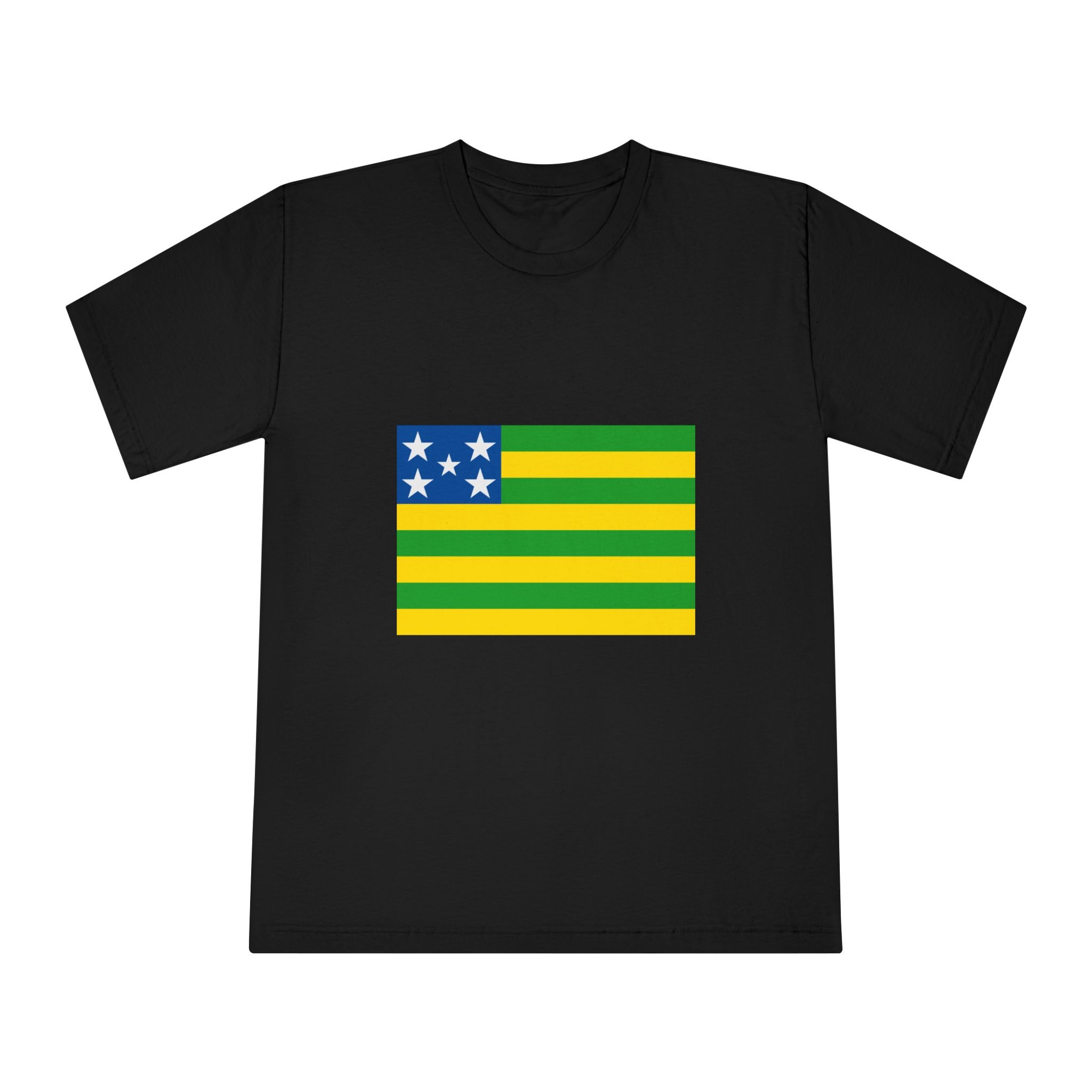 Flag of Goiás Unisex Classic Crewneck T Shirt - Image 5