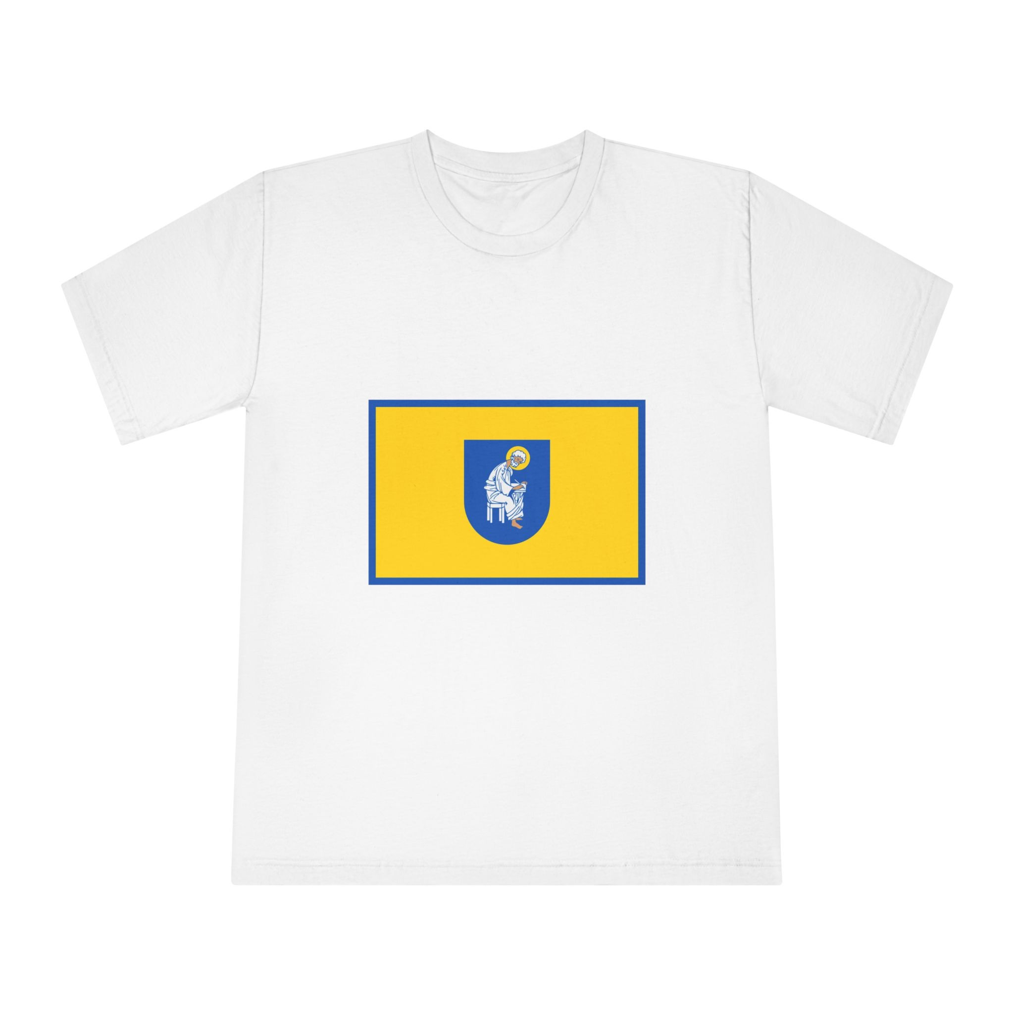 Flag of Pechersk District In Kyiv Unisex Classic Crewneck T Shirt