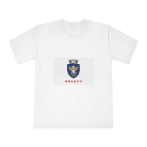 Flag of Brasov, Romania Unisex Classic Crewneck T Shirt