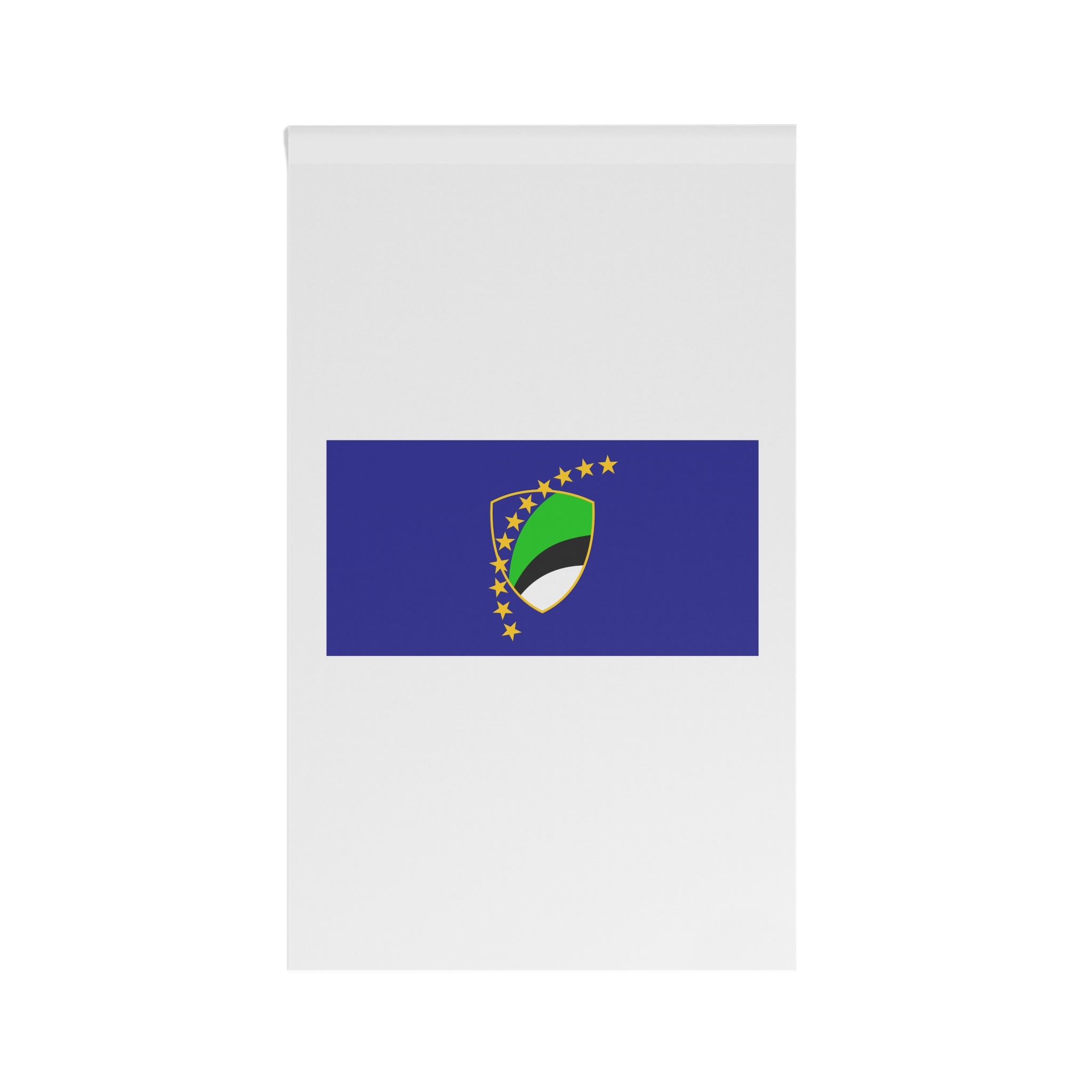 Flag of Tuzla Canton House Banner - Image 2