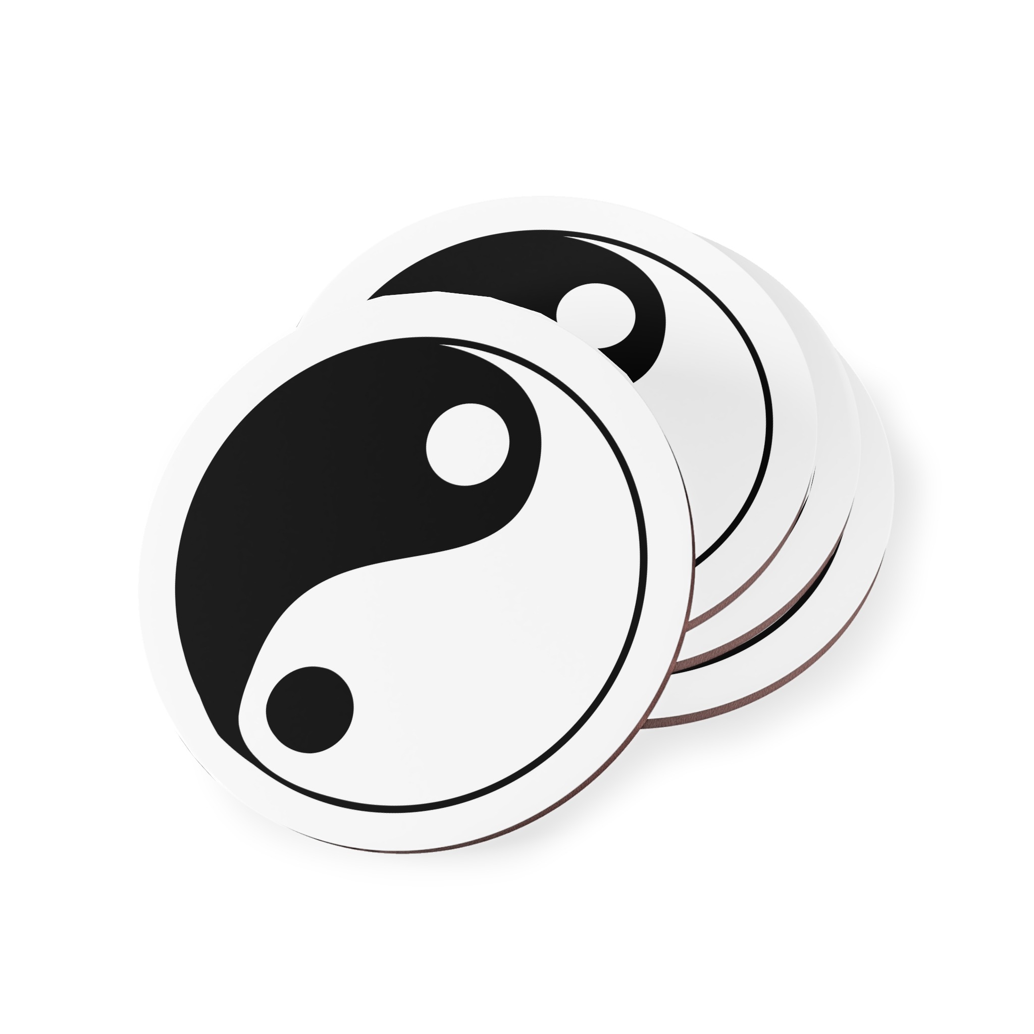 Symbol Yin Yang 01 Coasters - Image 3