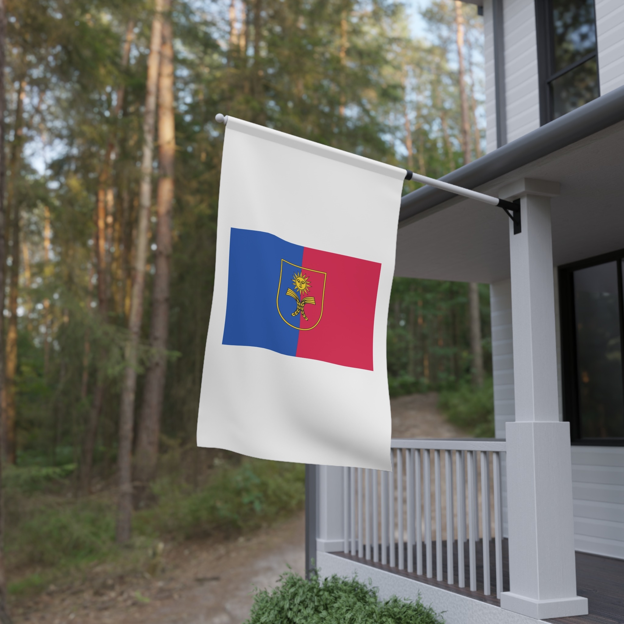 Flag of Khmelnytskyi Oblast House Banner - Image 4