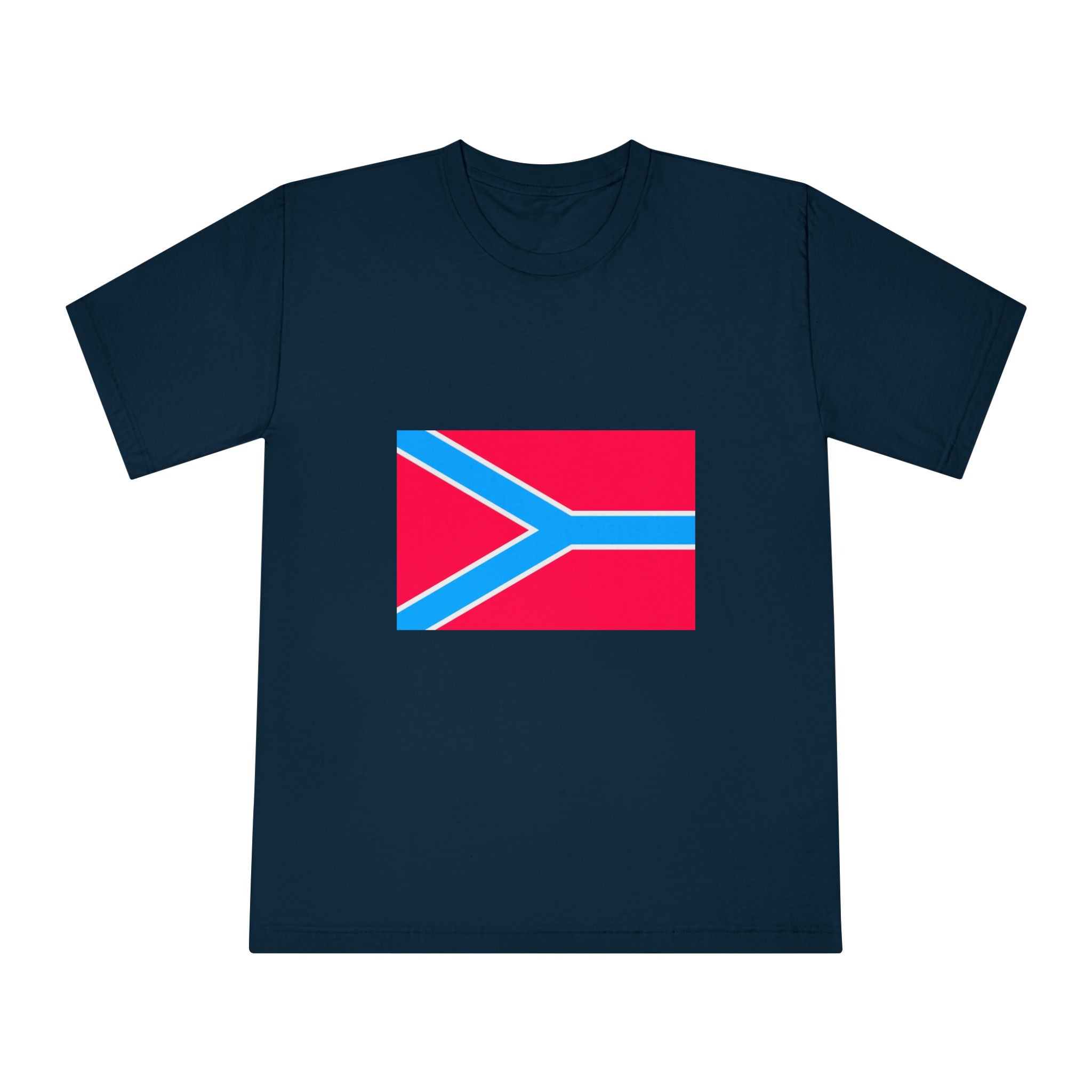 Flag of Druzhkivka Unisex Classic Crewneck T Shirt - Image 17