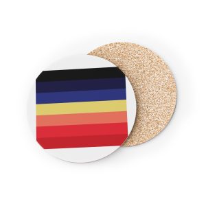 Polysexual Pride Flag Coasters