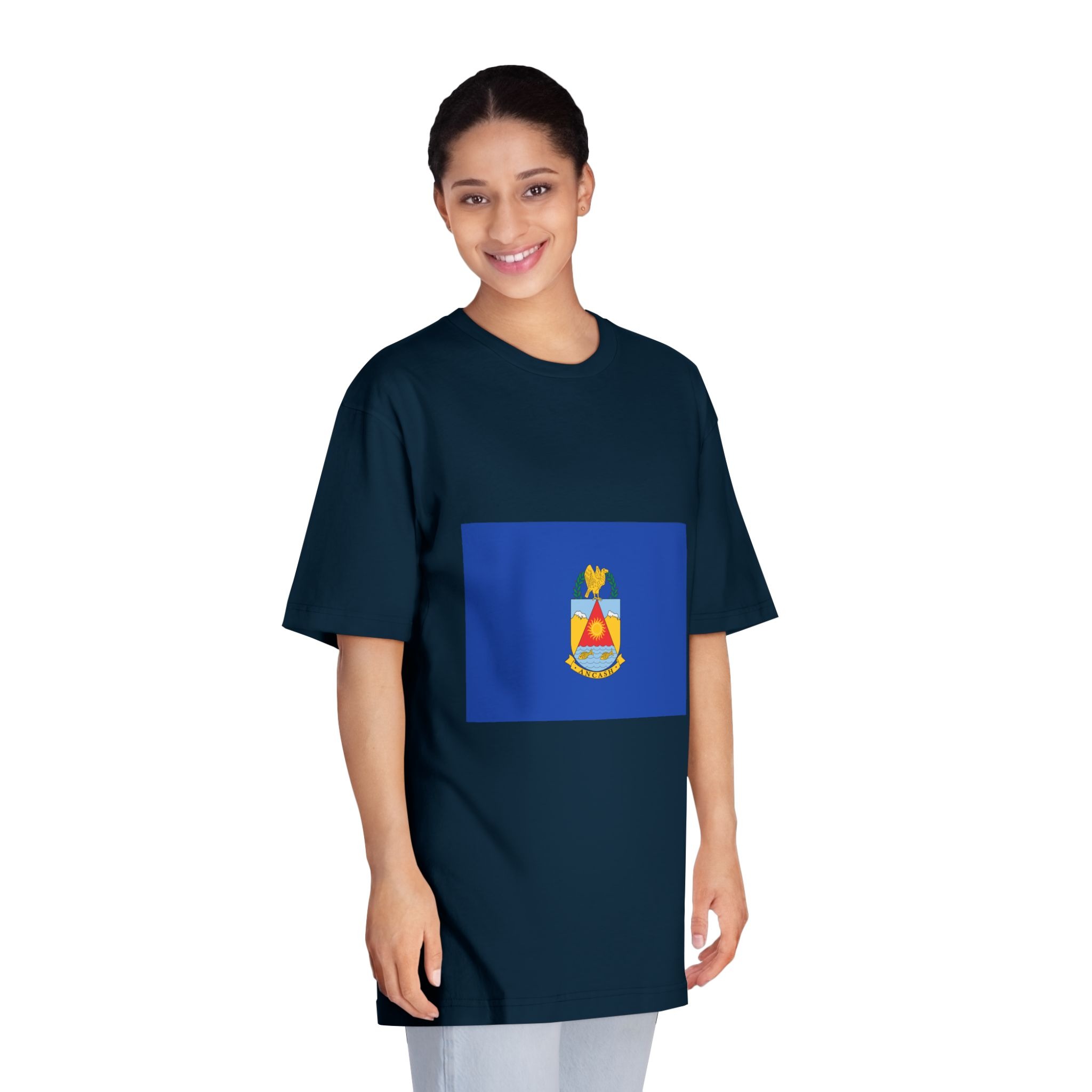 Bandera Ancash Unisex Classic Crewneck T Shirt - Image 19