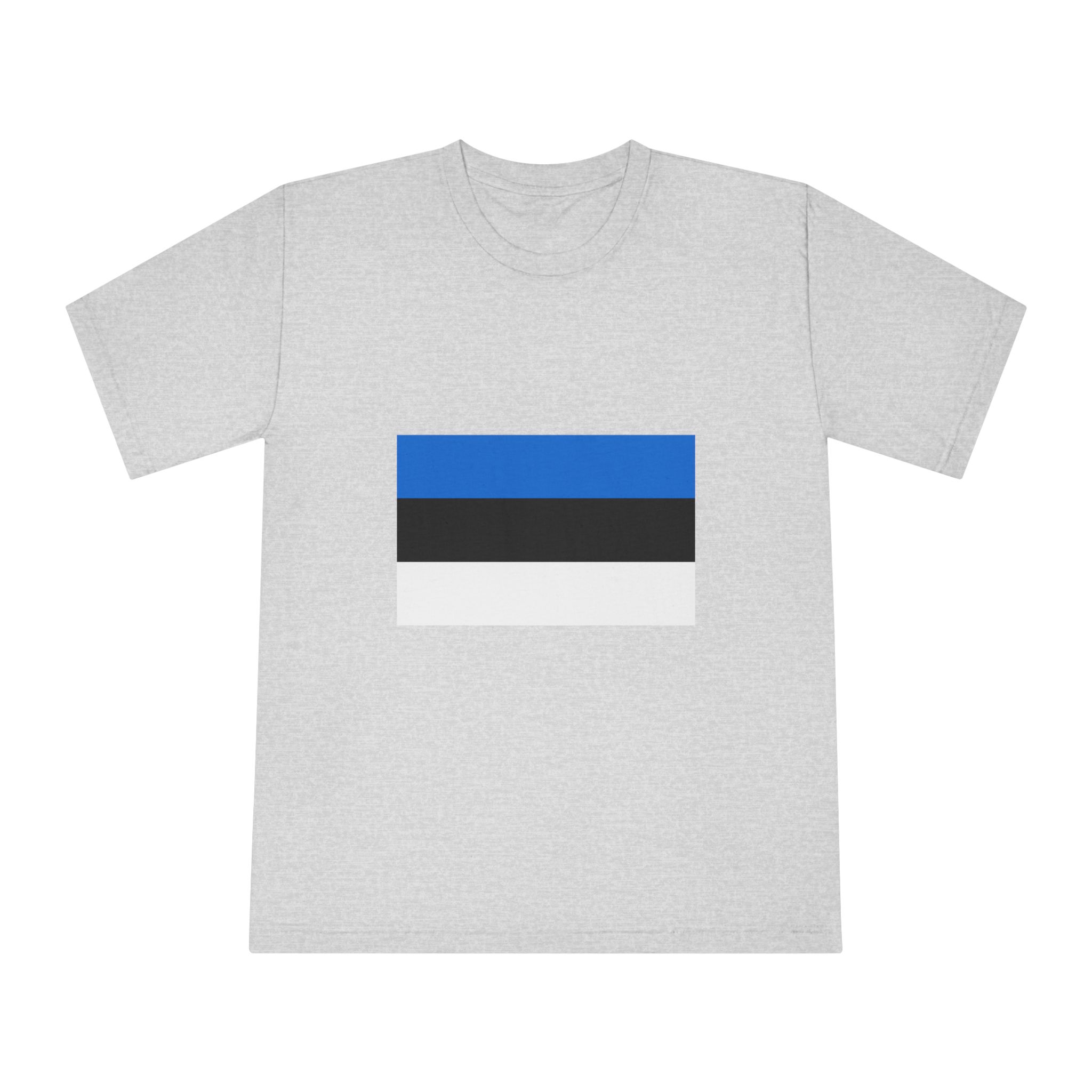 Flag of Estonia Unisex Classic Crewneck T Shirt - Image 13