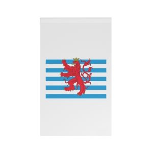 Civil Ensign Luxembourg Red White Light Blue Horizontal Stripes National Mariti House Banner
