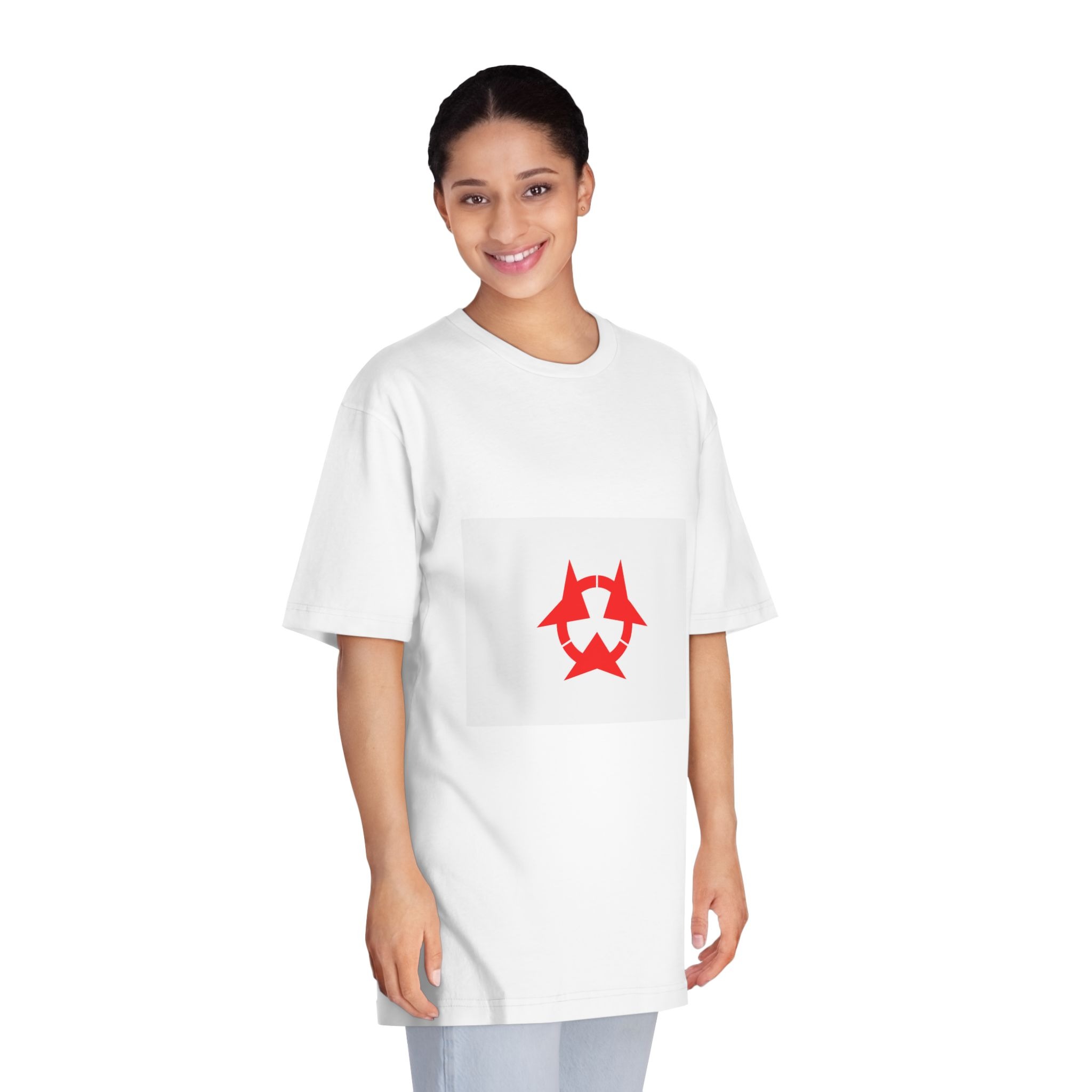Flag of Oita Prefecture Unisex Classic Crewneck T Shirt - Image 3