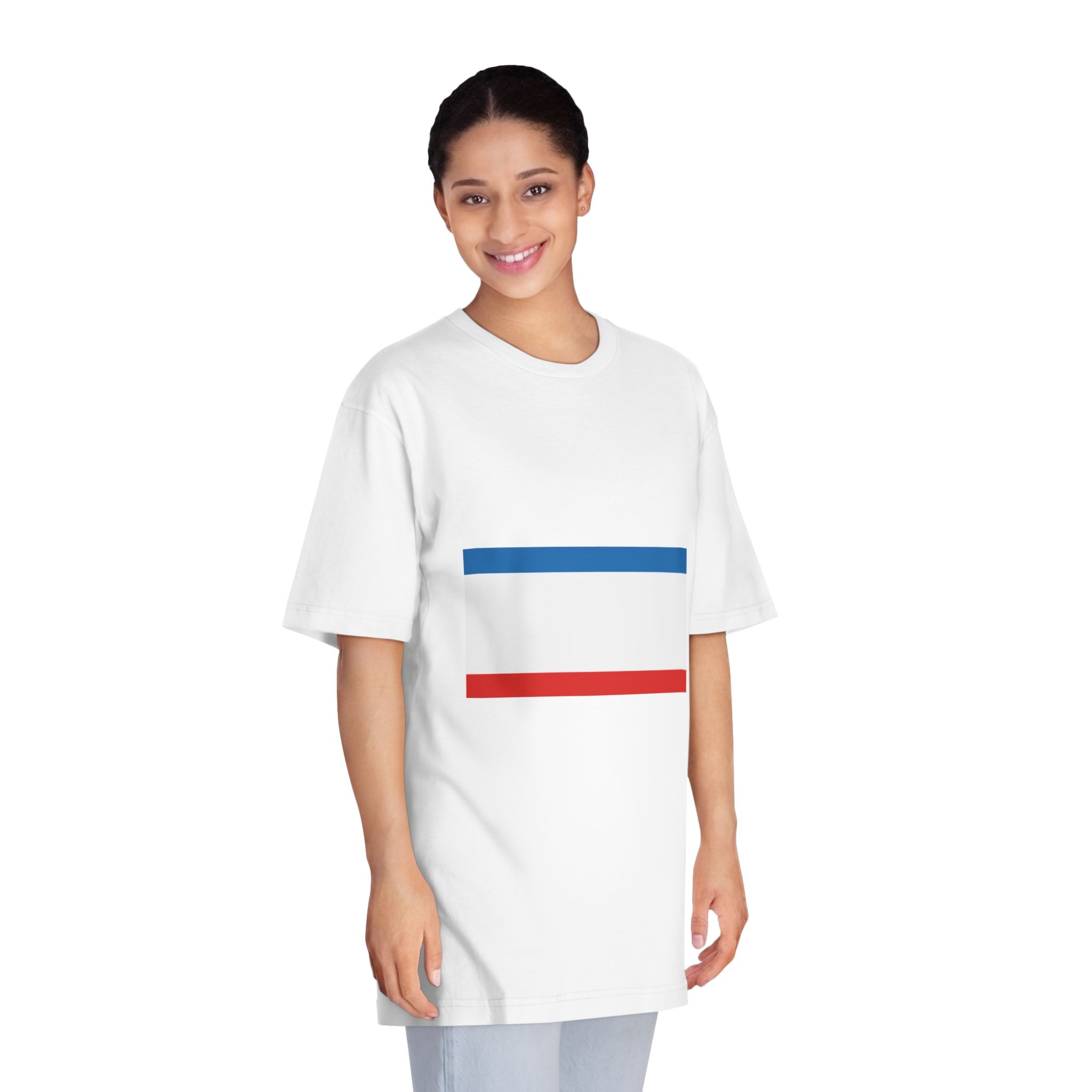 Flag of Crimea Unisex Classic Crewneck T Shirt - Image 3