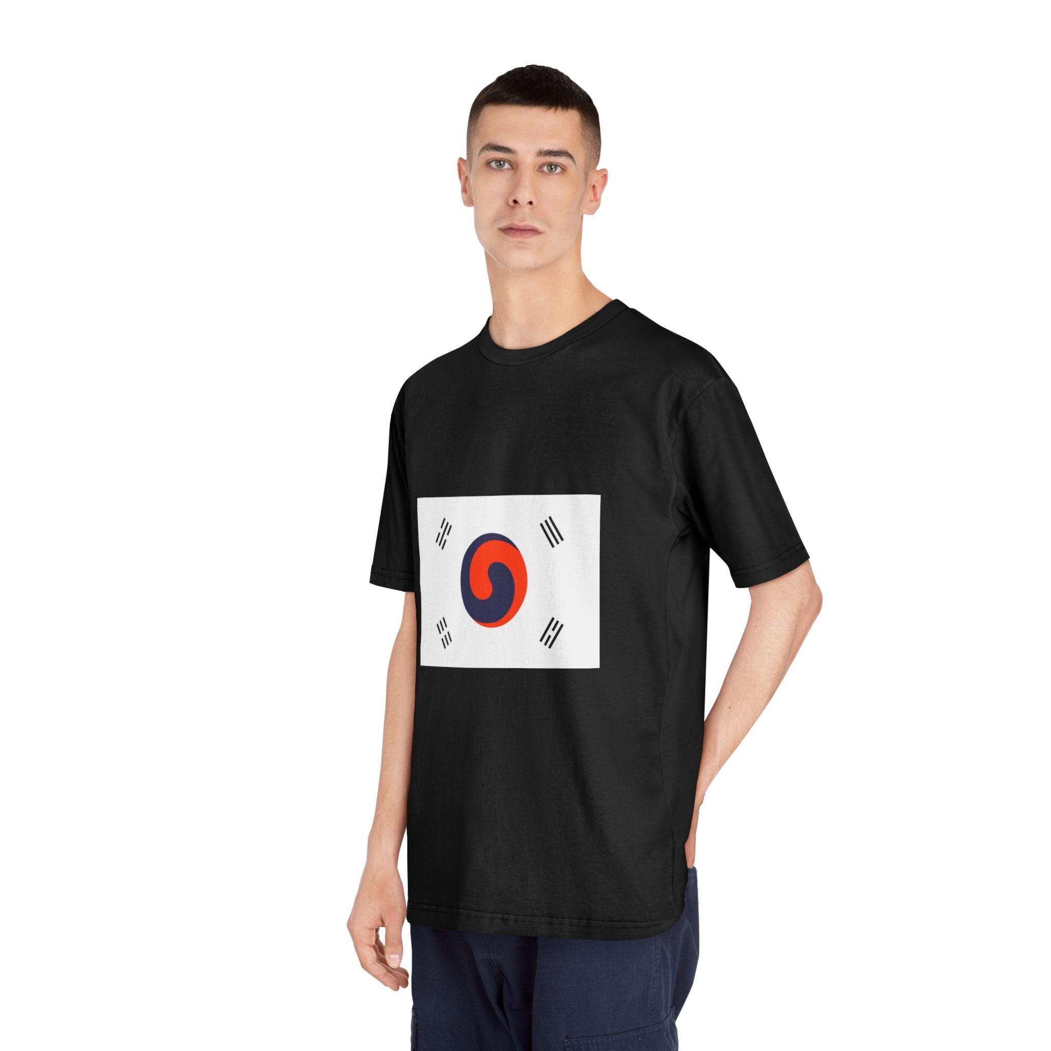 Flag of Korea 1882 1910 Unisex Classic Crewneck T Shirt - Image 8