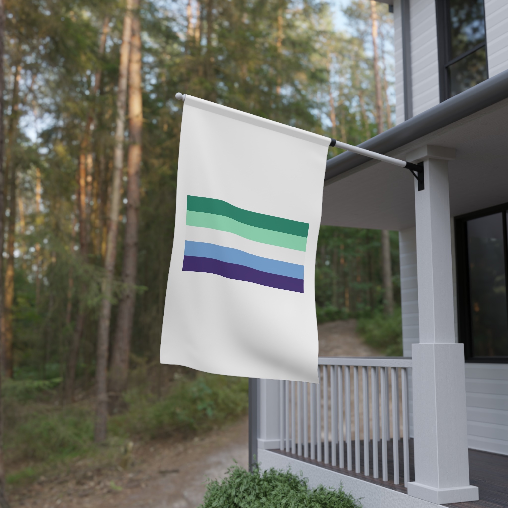 Gay Men Flag House Banner - Image 4