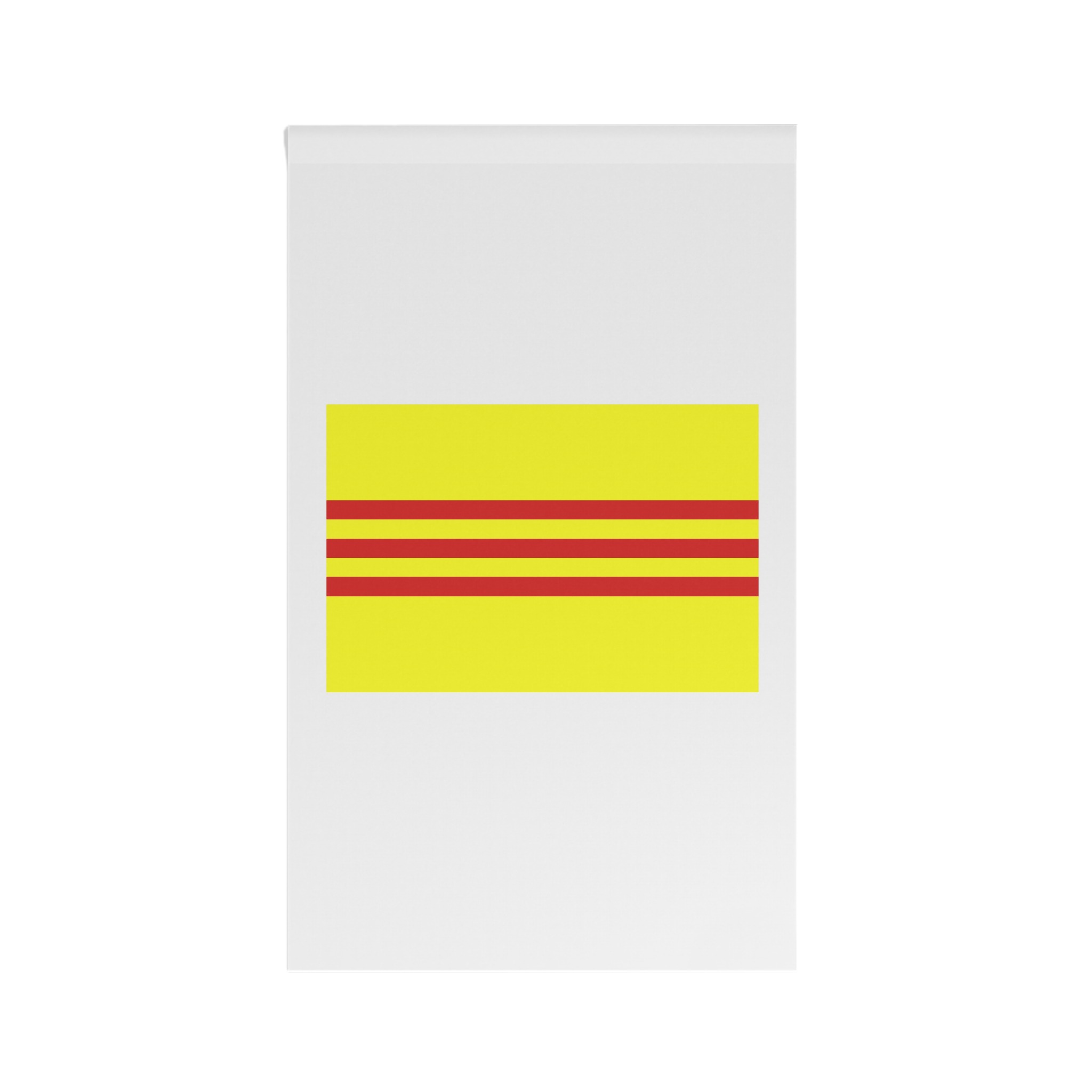 Flag South Vietnam Historical National Flag With Yellow Background Red Stripes Vietname House Banner