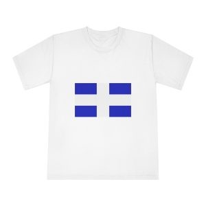 Flag of La Libertad Department (el Salvador) Unisex Classic Crewneck T Shirt