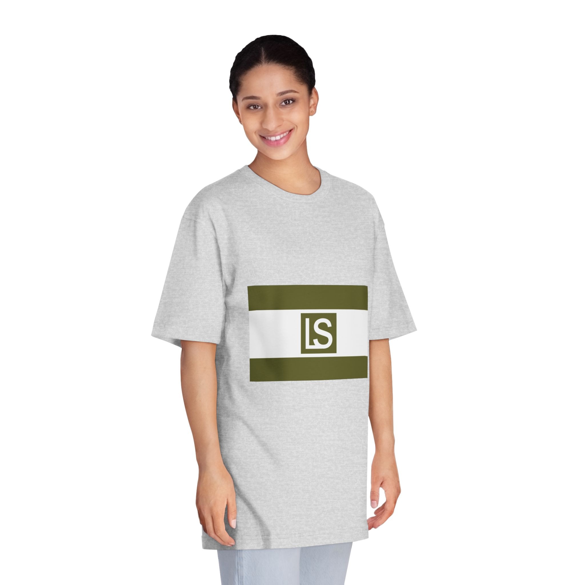 Flag of Lee's Summit, Missouri Unisex Classic Crewneck T Shirt - Image 15