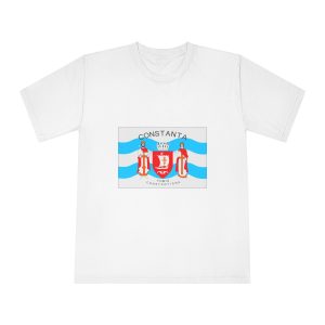 Flag of Constanta, Romania Unisex Classic Crewneck T Shirt
