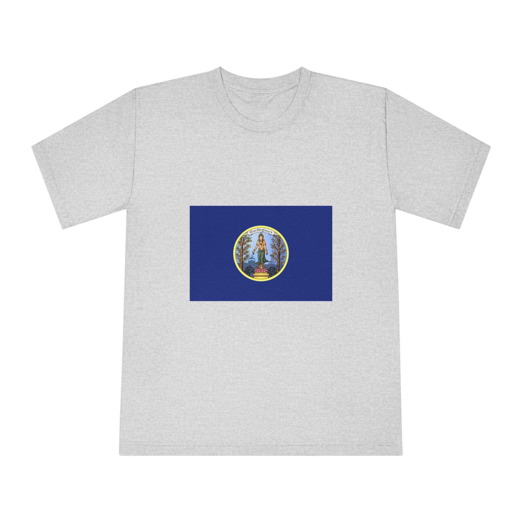Flag Chomphon Province Unisex Classic Crewneck T Shirt - Image 13
