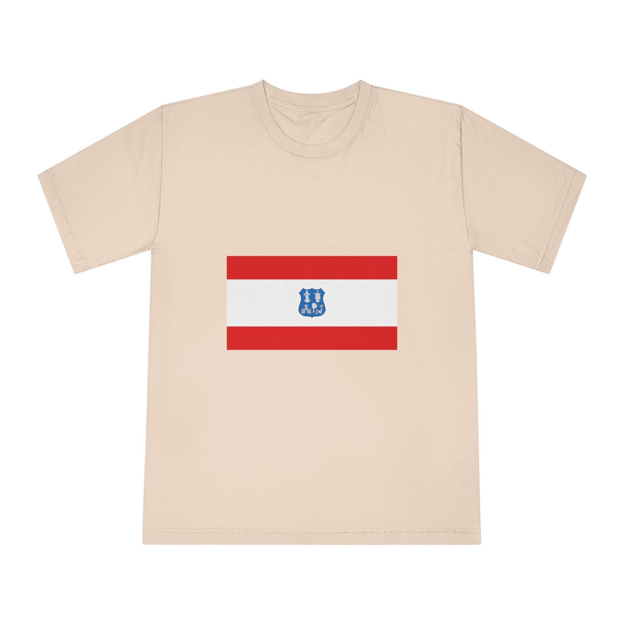 Flag of Asunción Unisex Classic Crewneck T Shirt - Image 9