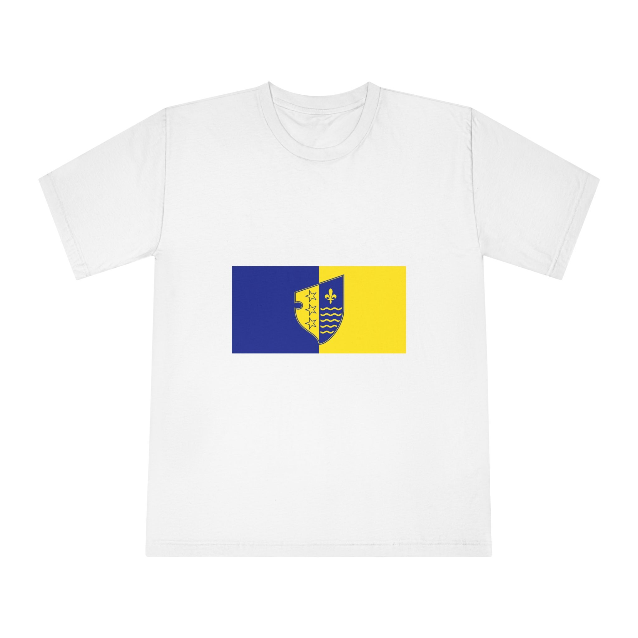 Flag of Bosnian Podrinje Unisex Classic Crewneck T Shirt