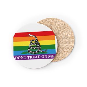 Rainbow Gadsden Flag Coasters