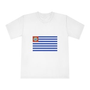 Bandera de Santa Ana, El Salvador Unisex Classic Crewneck T Shirt