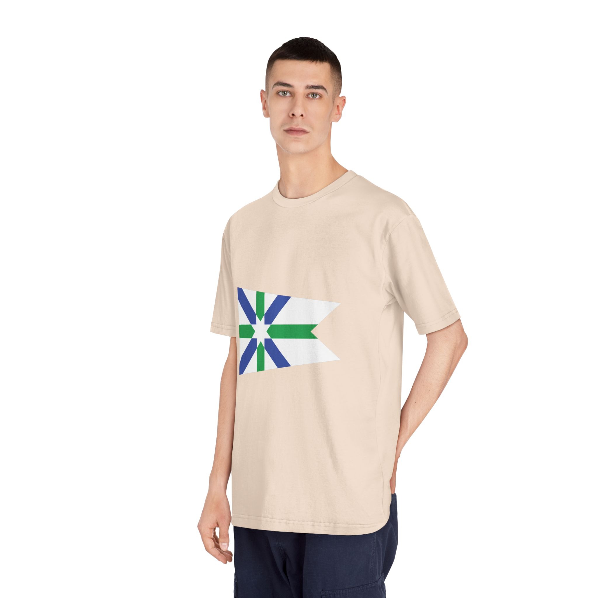 Flag of Kent, Ohio Unisex Classic Crewneck T Shirt - Image 12