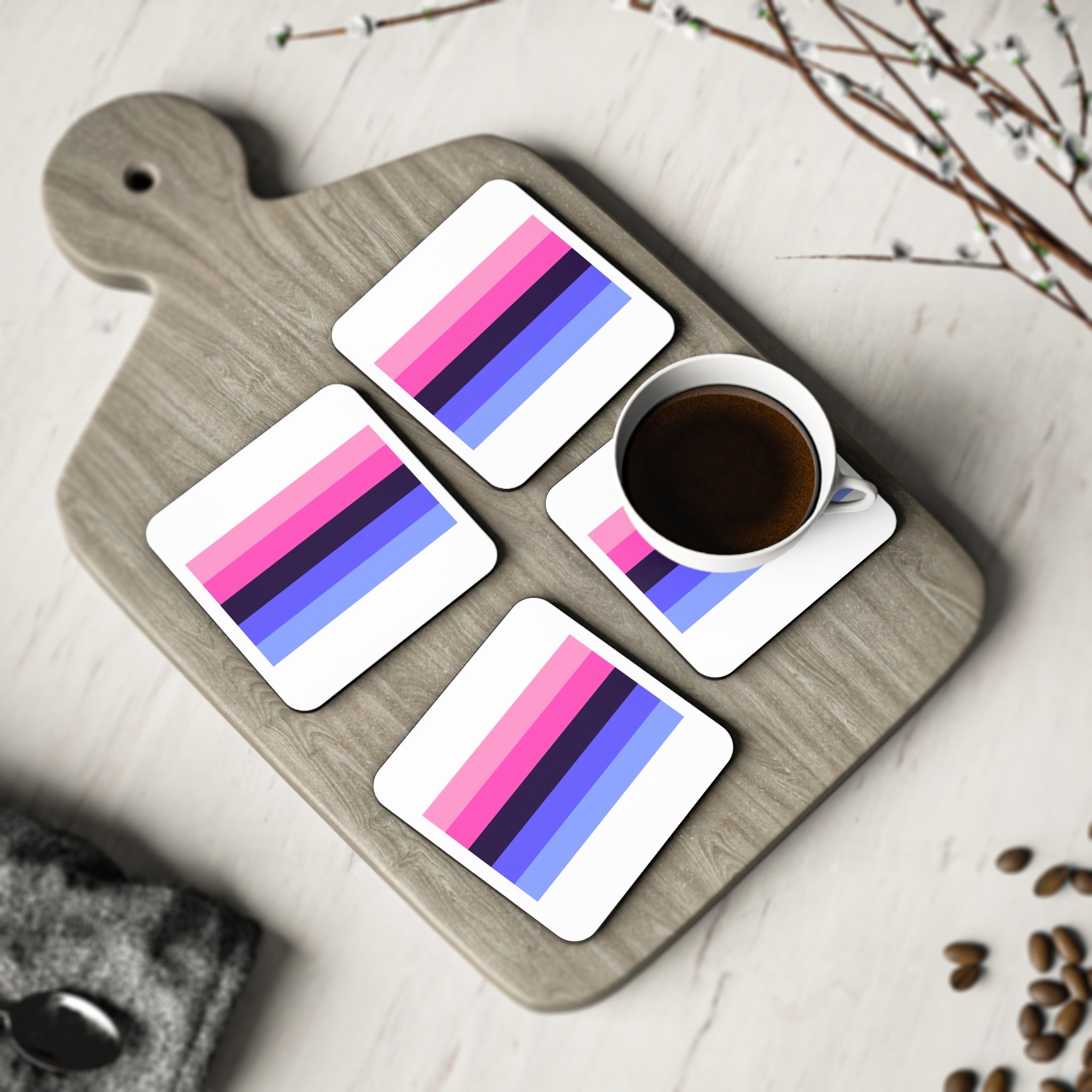 Omnisexuality Flag Coasters - Image 8
