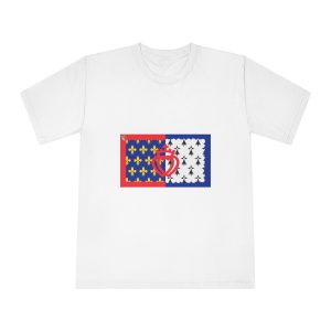 Cultural Flag of Pays de La Loire Unisex Classic Crewneck T Shirt