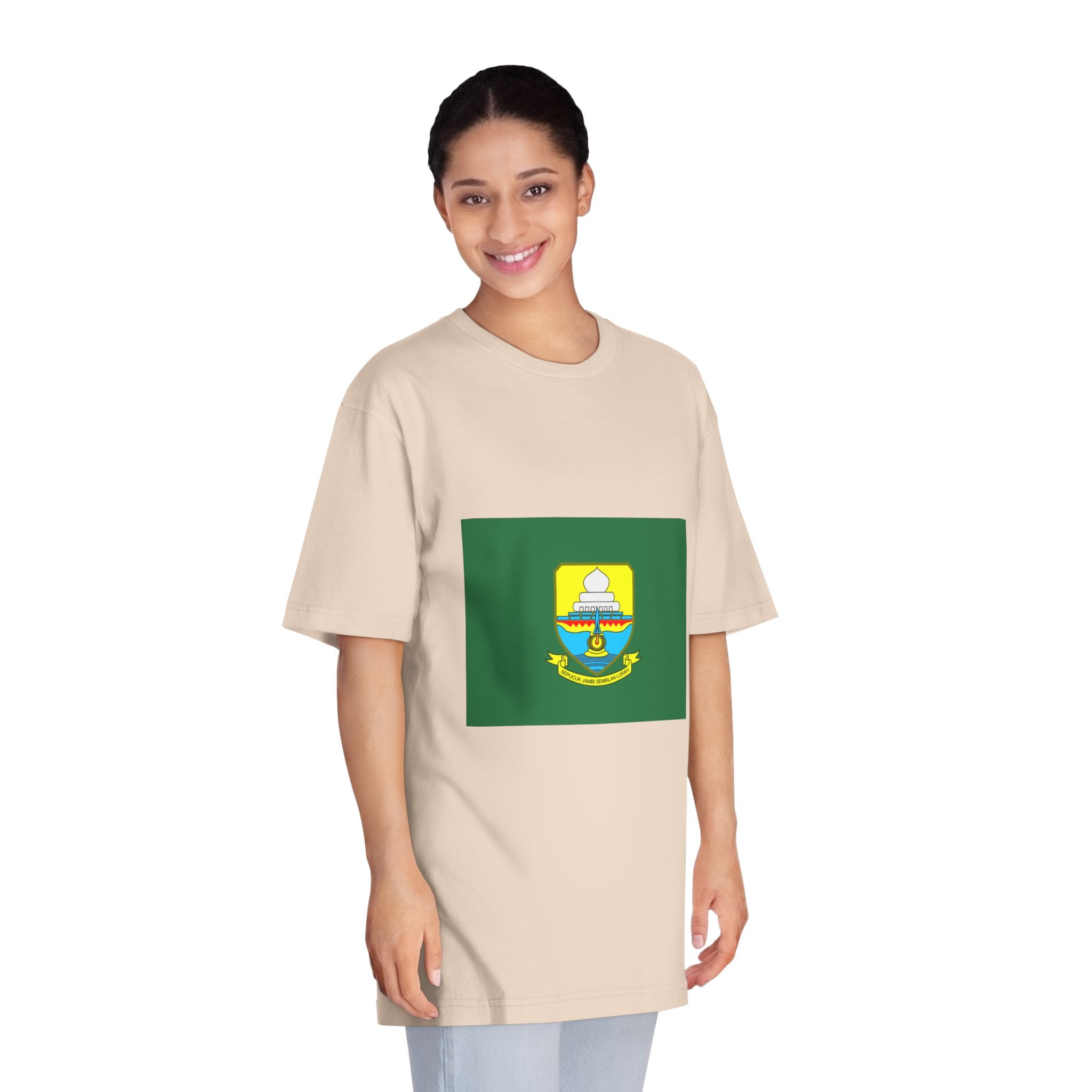 Flag of Jambi Unisex Classic Crewneck T Shirt - Image 11