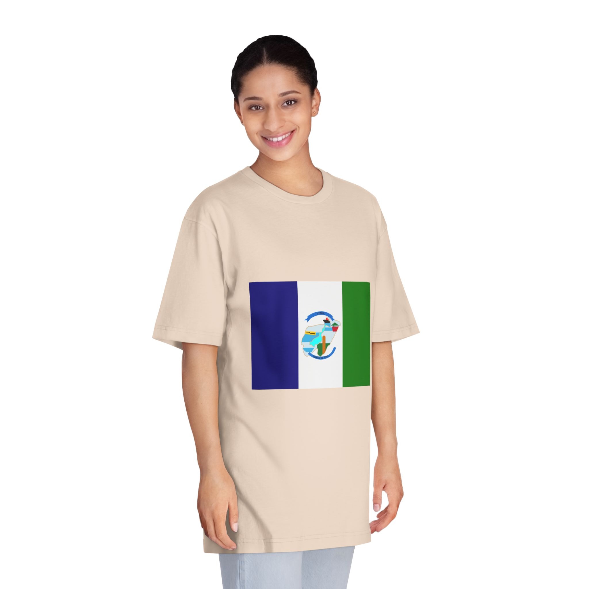 Flag of Izabal Department Unisex Classic Crewneck T Shirt - Image 11