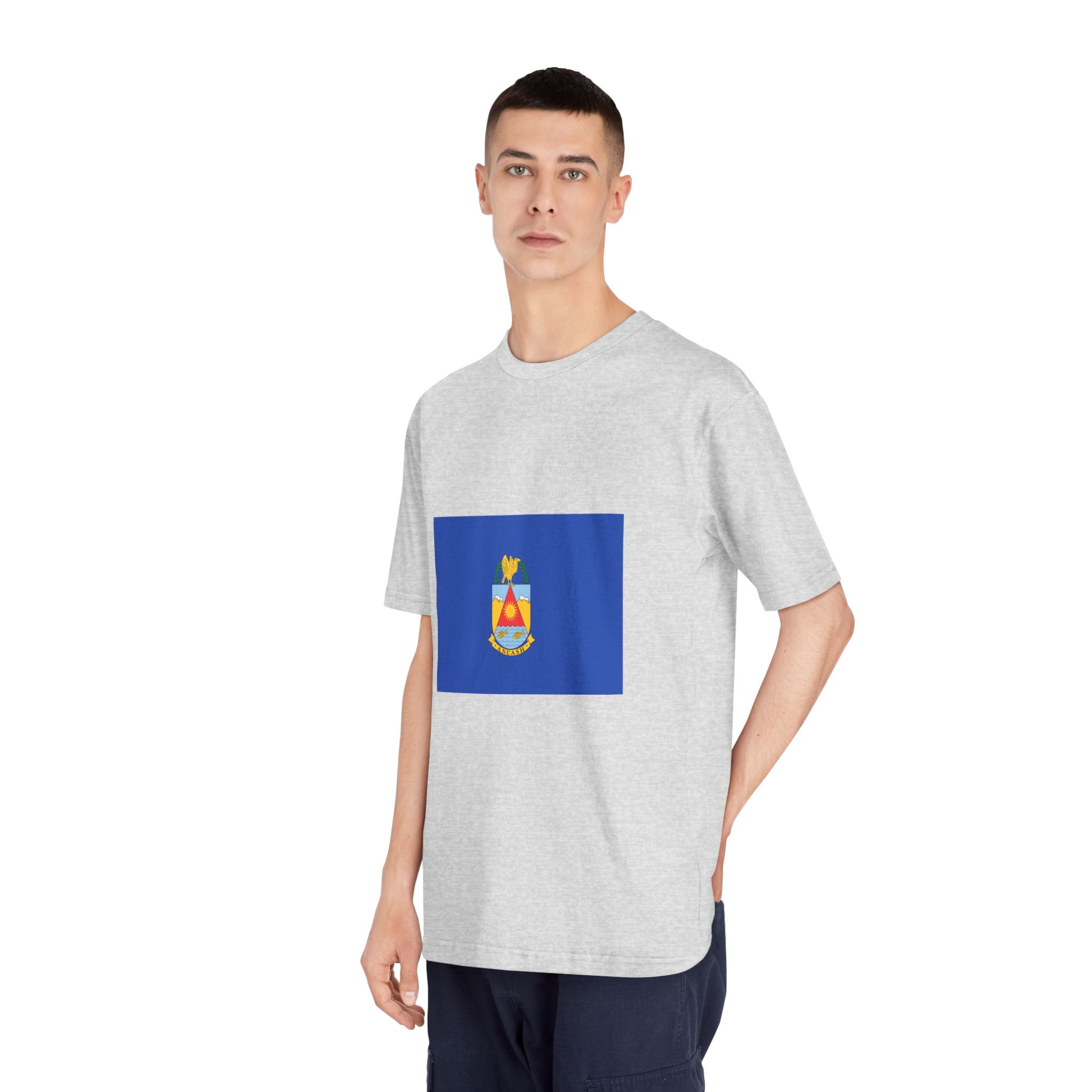Bandera Ancash Unisex Classic Crewneck T Shirt - Image 16