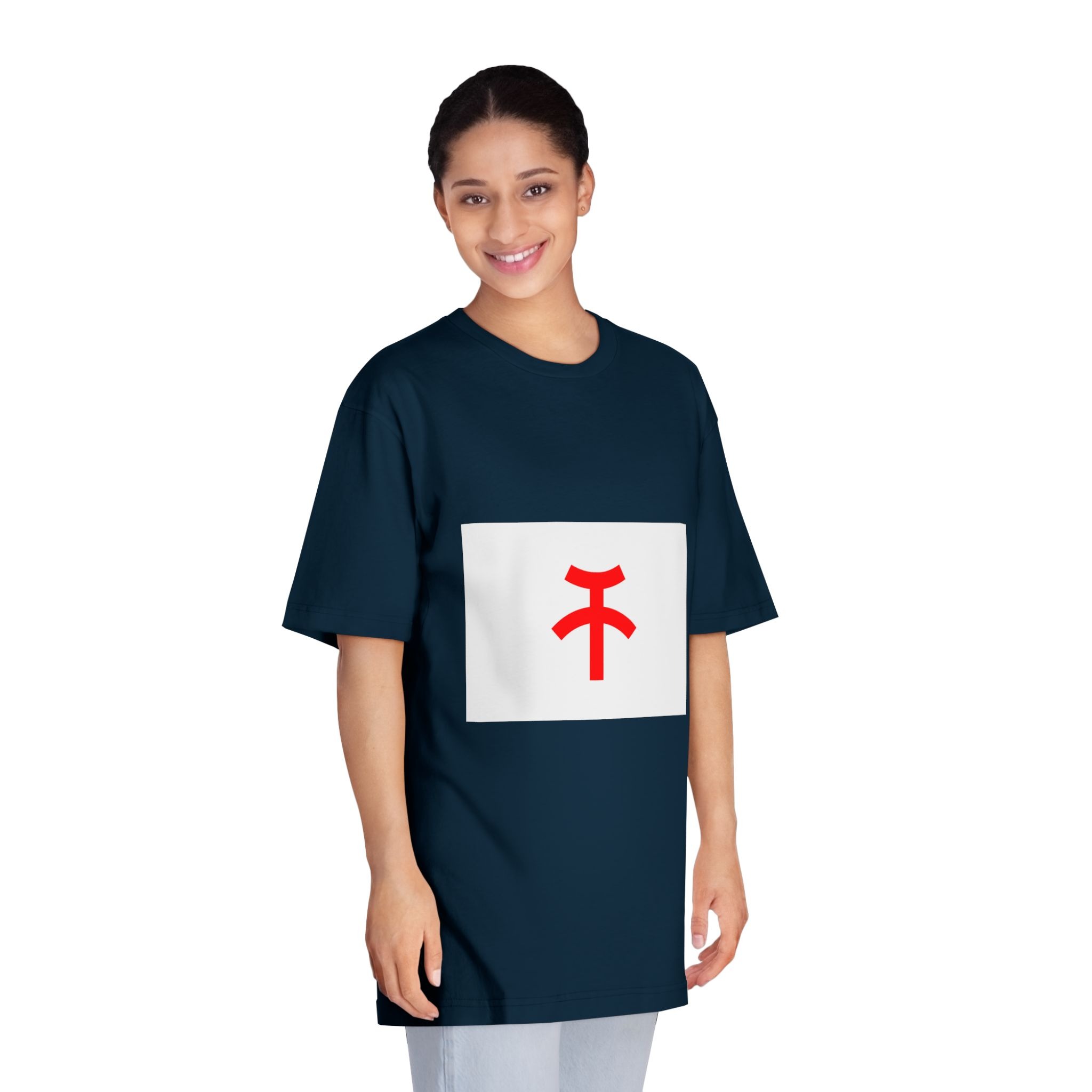 Flag of Kitakyushu Fukuoka Unisex Classic Crewneck T Shirt - Image 19